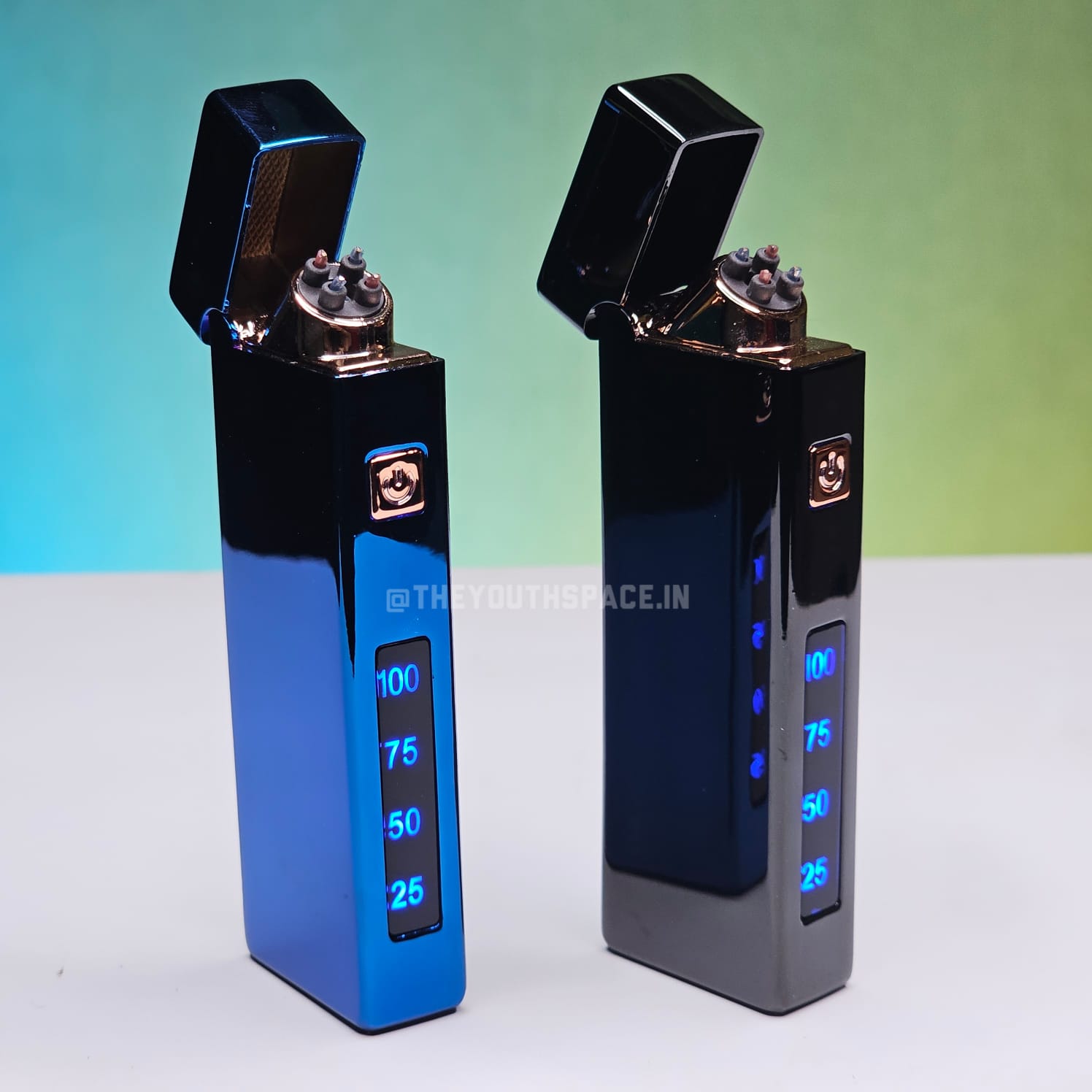 Lumina Double Arc Rechargeable Metallic Lighter