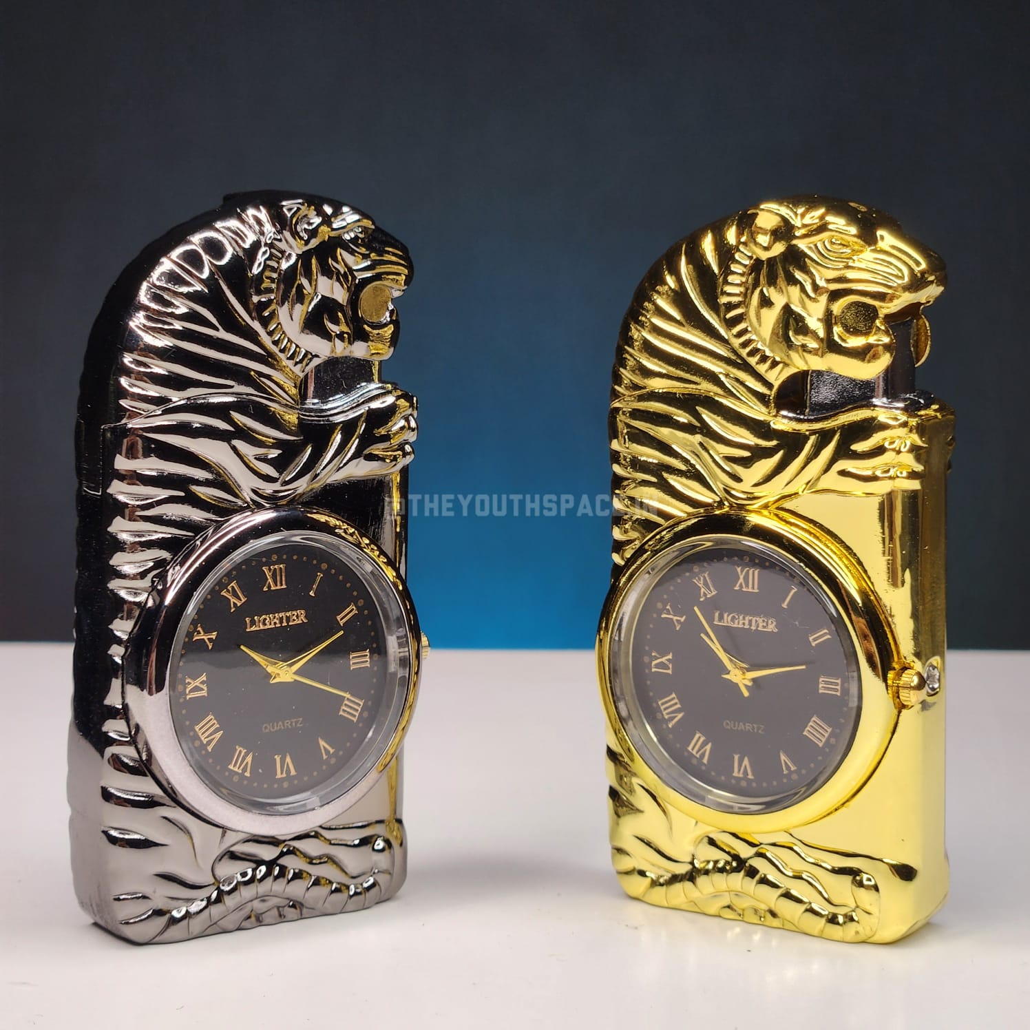 Tiger Time Jet Lighter (Metallic)