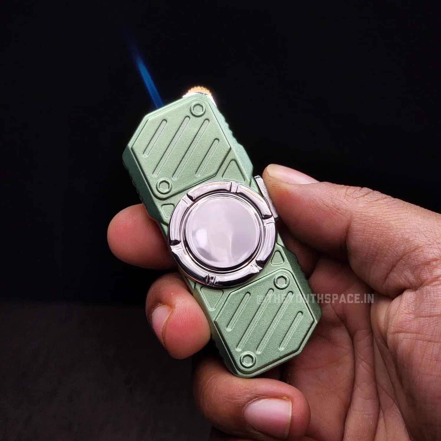 Cypher Fidget Spinner Jet Lighter (Metallic)