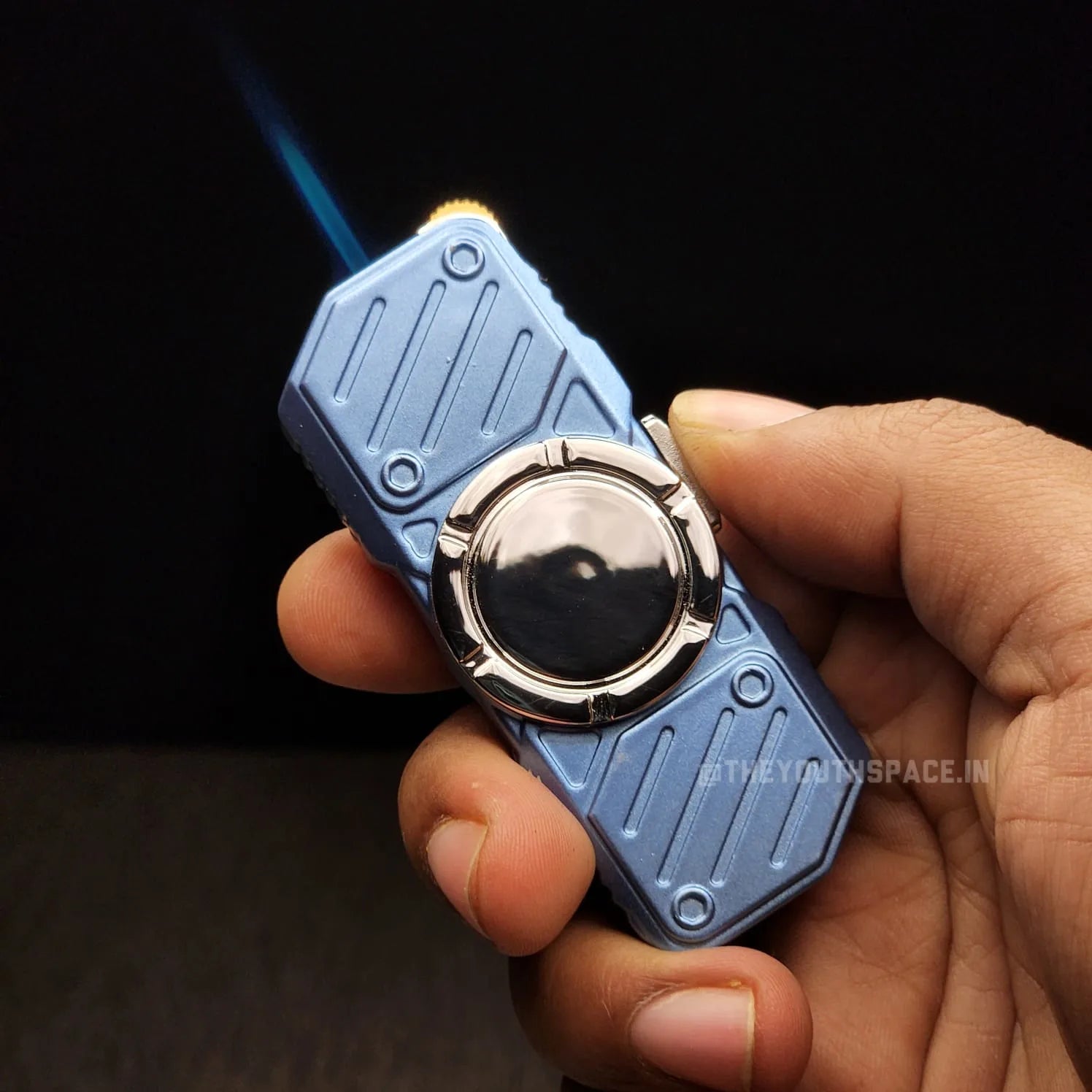 Cypher Fidget Spinner Jet Lighter (Metallic)