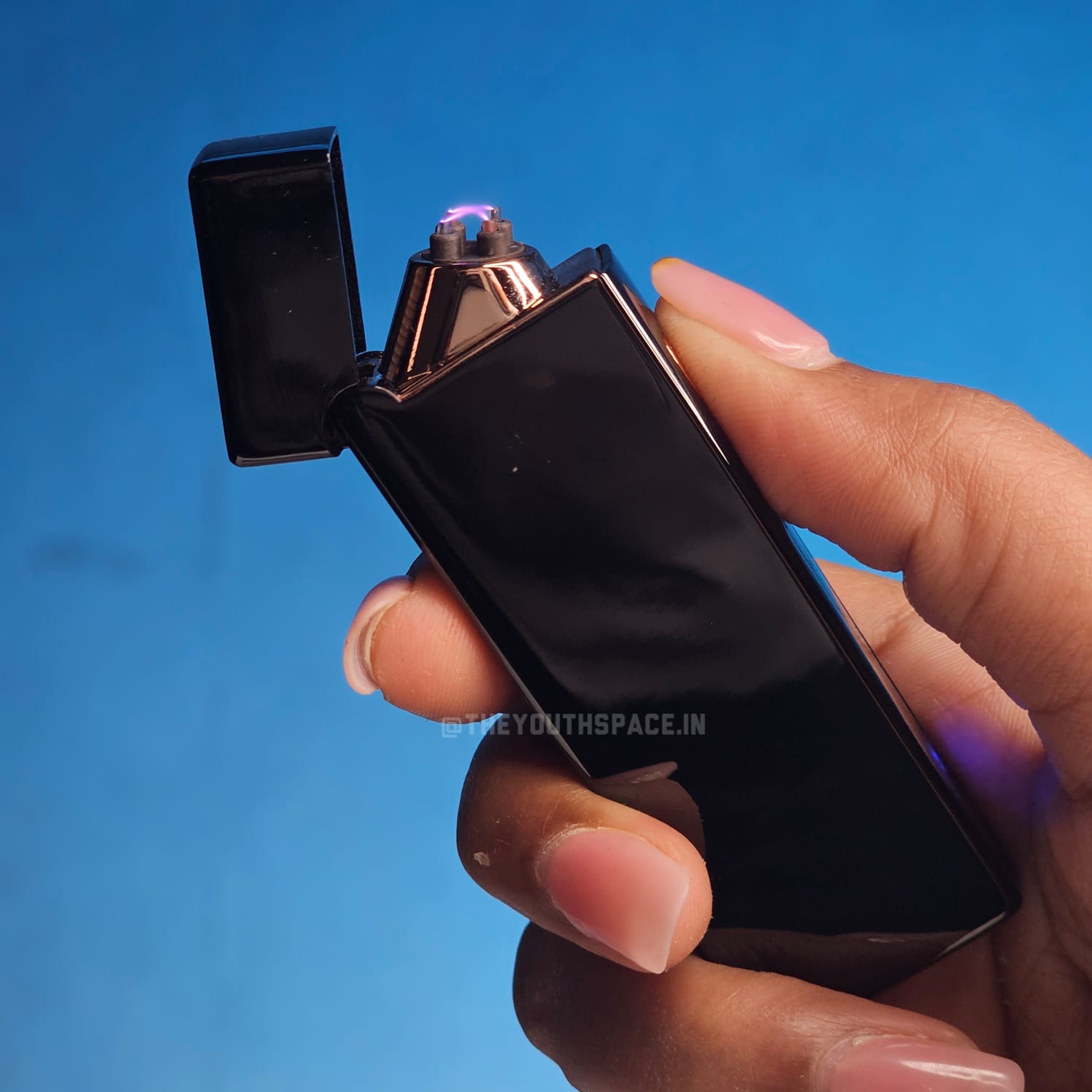 Lumina Double Arc Rechargeable Metallic Lighter