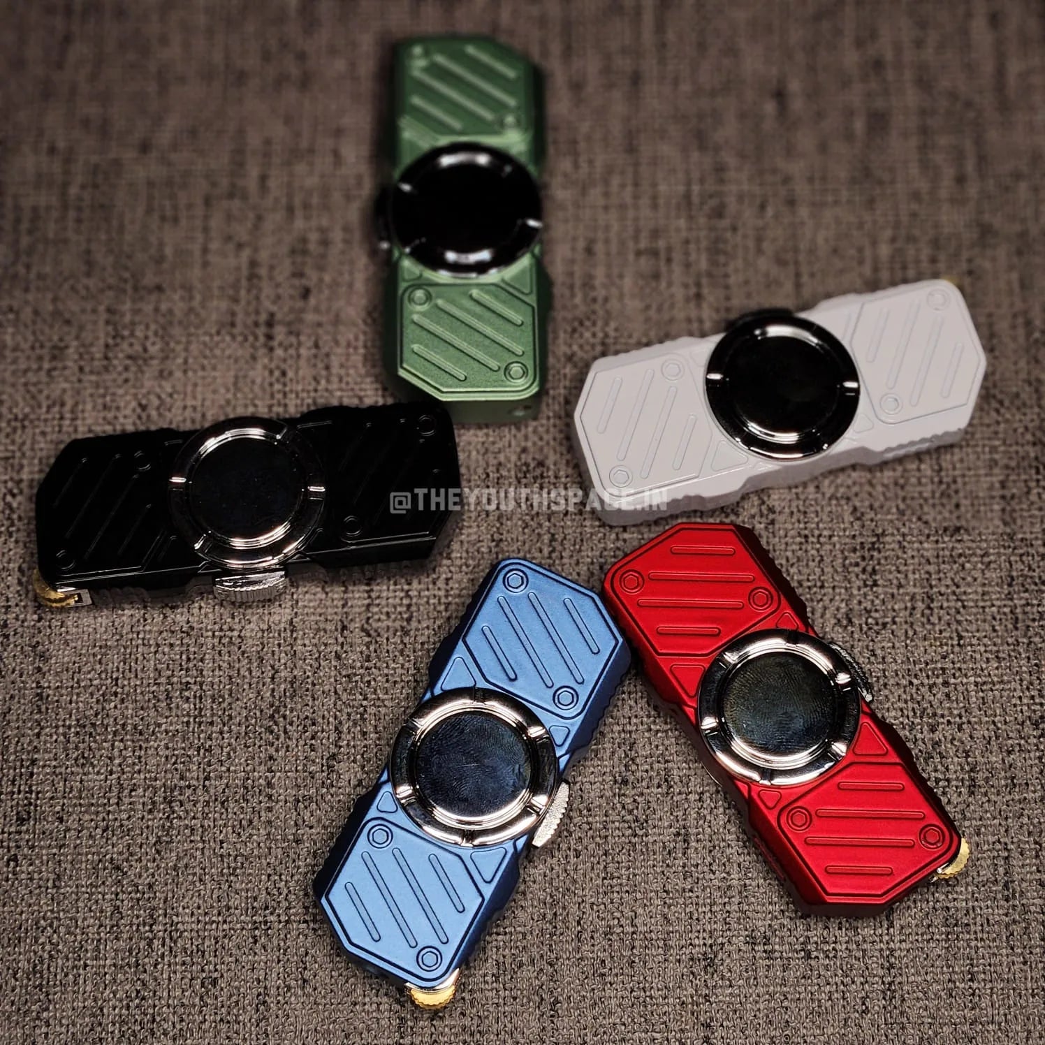 Cypher Fidget Spinner Jet Lighter (Metallic)