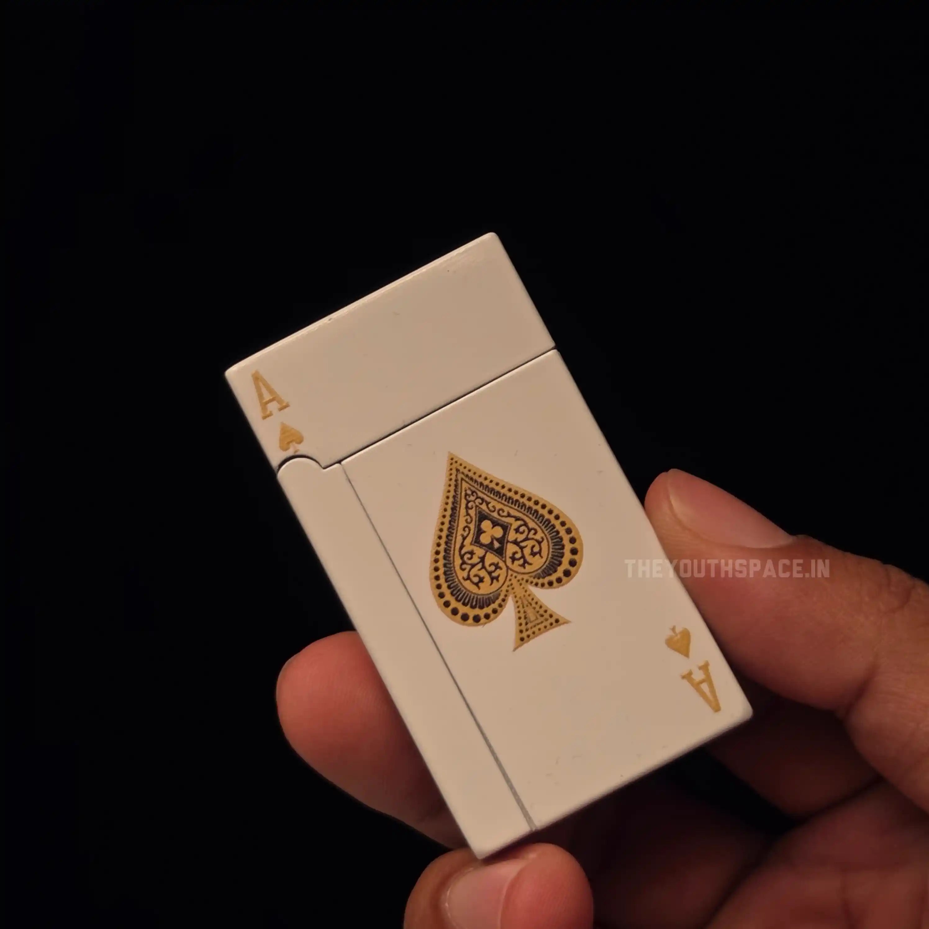 Ace of Spades Dual Flame lighter