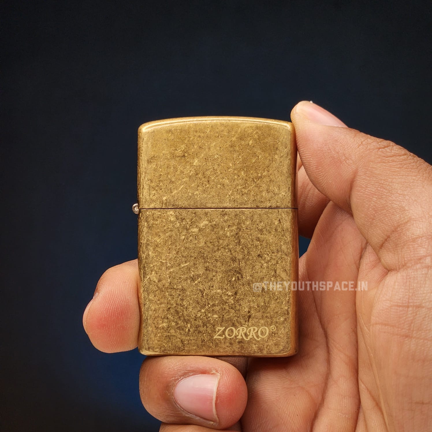 ZORRO Ultimate Justice Brass Golden Lighter 21HK