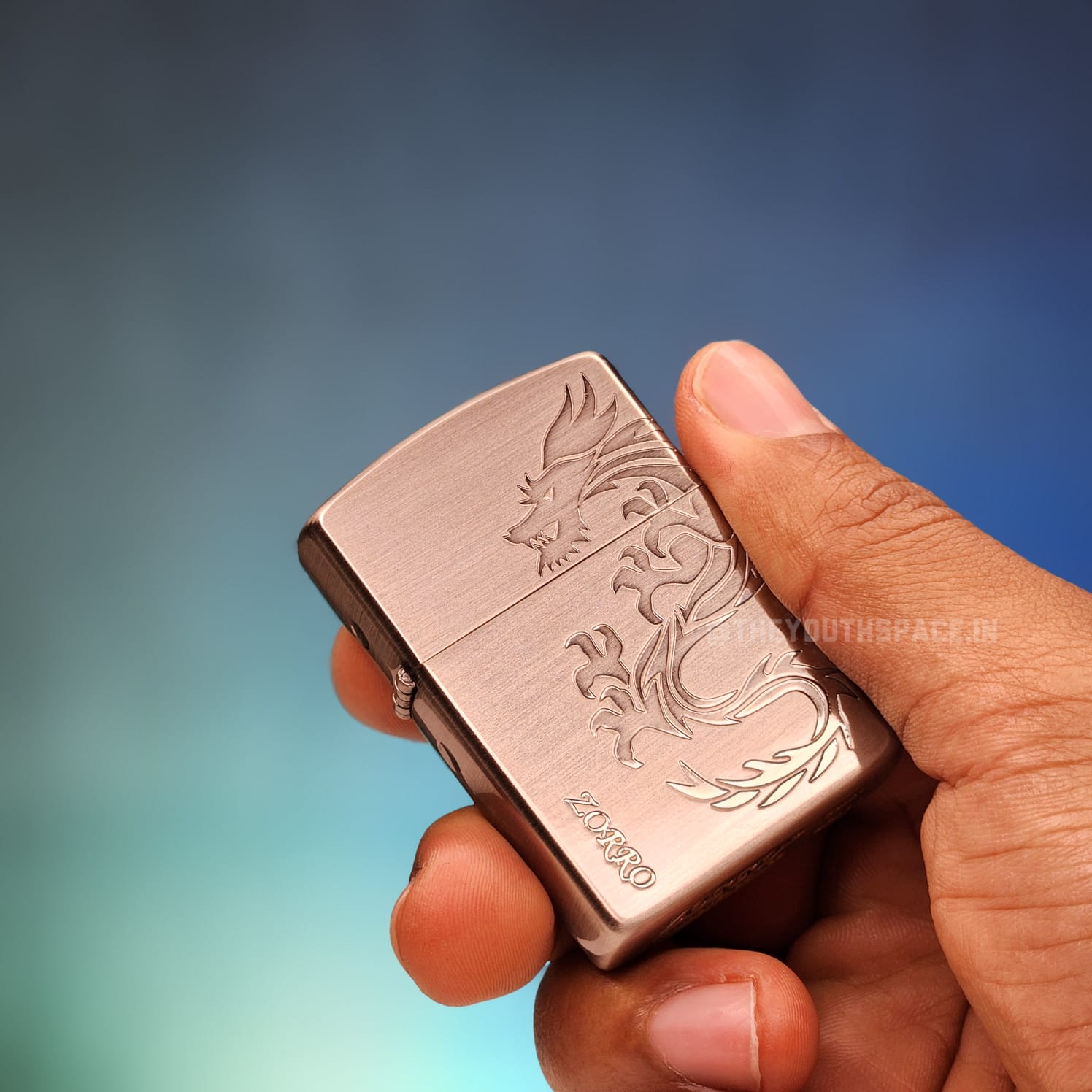 ZORRO ULTIMATE JUSTICE BRASS DRAGON LIGHTER 23HK