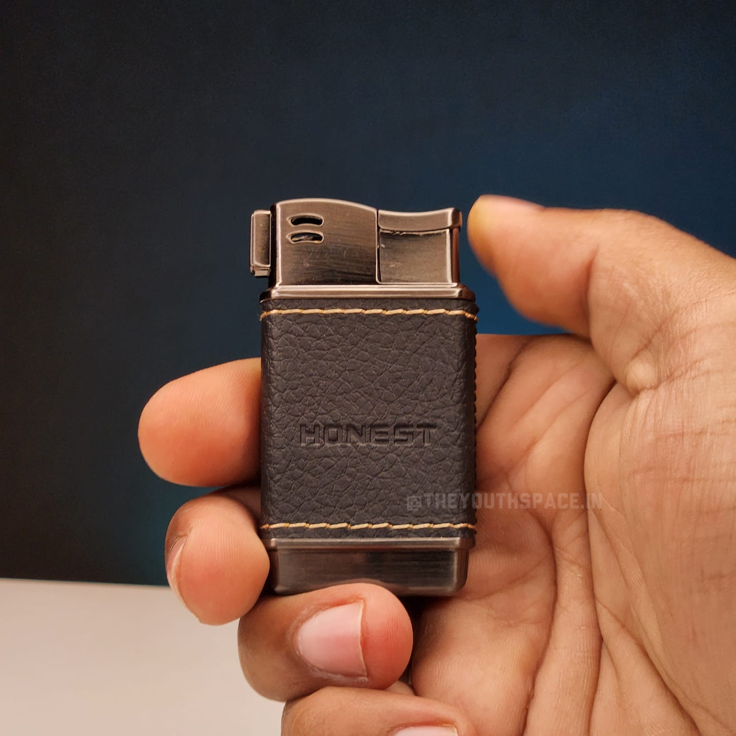 Leather Finished Lighter