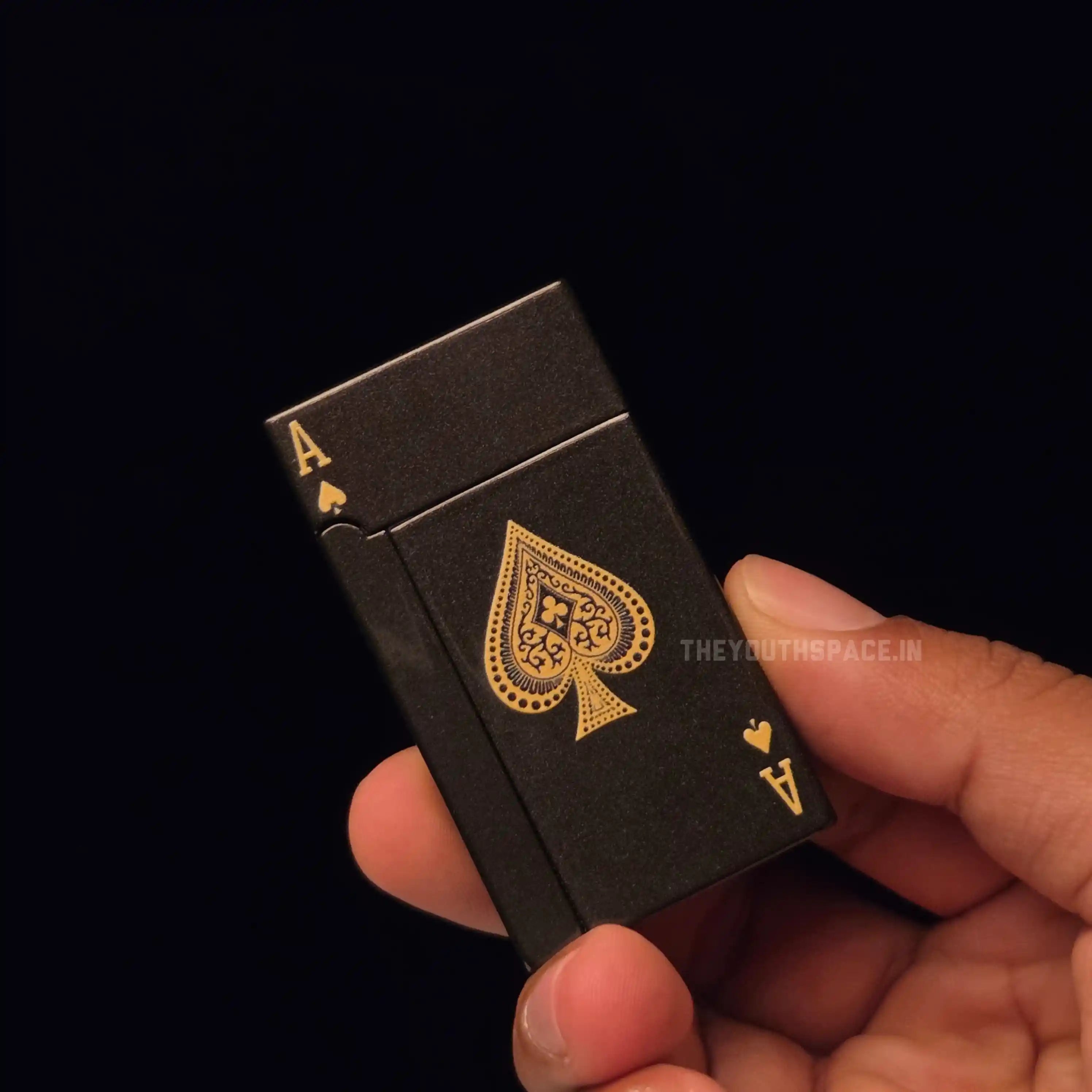 Ace of Spades Dual Flame lighter