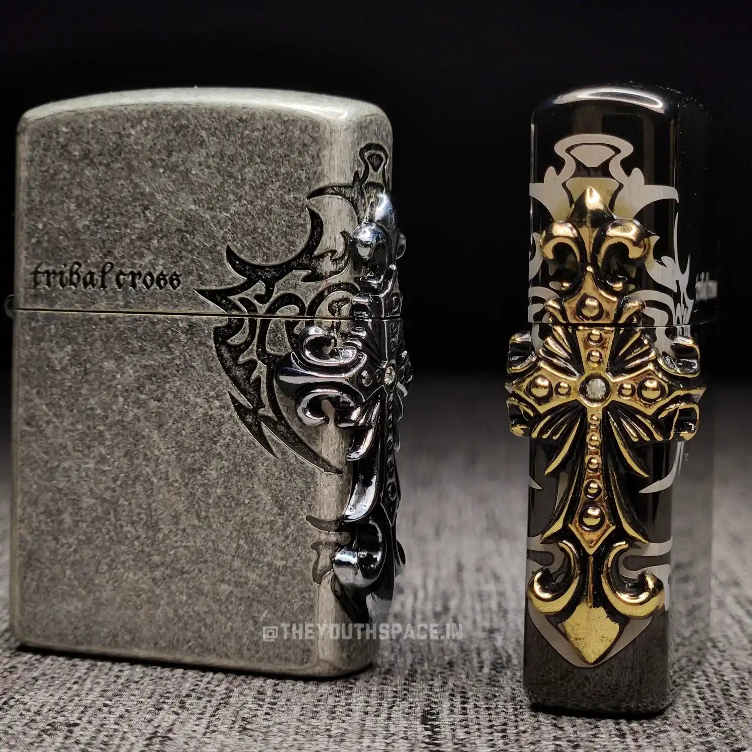 Zorro Ultimate Justice Brass Tribal Cross Lighter 2025