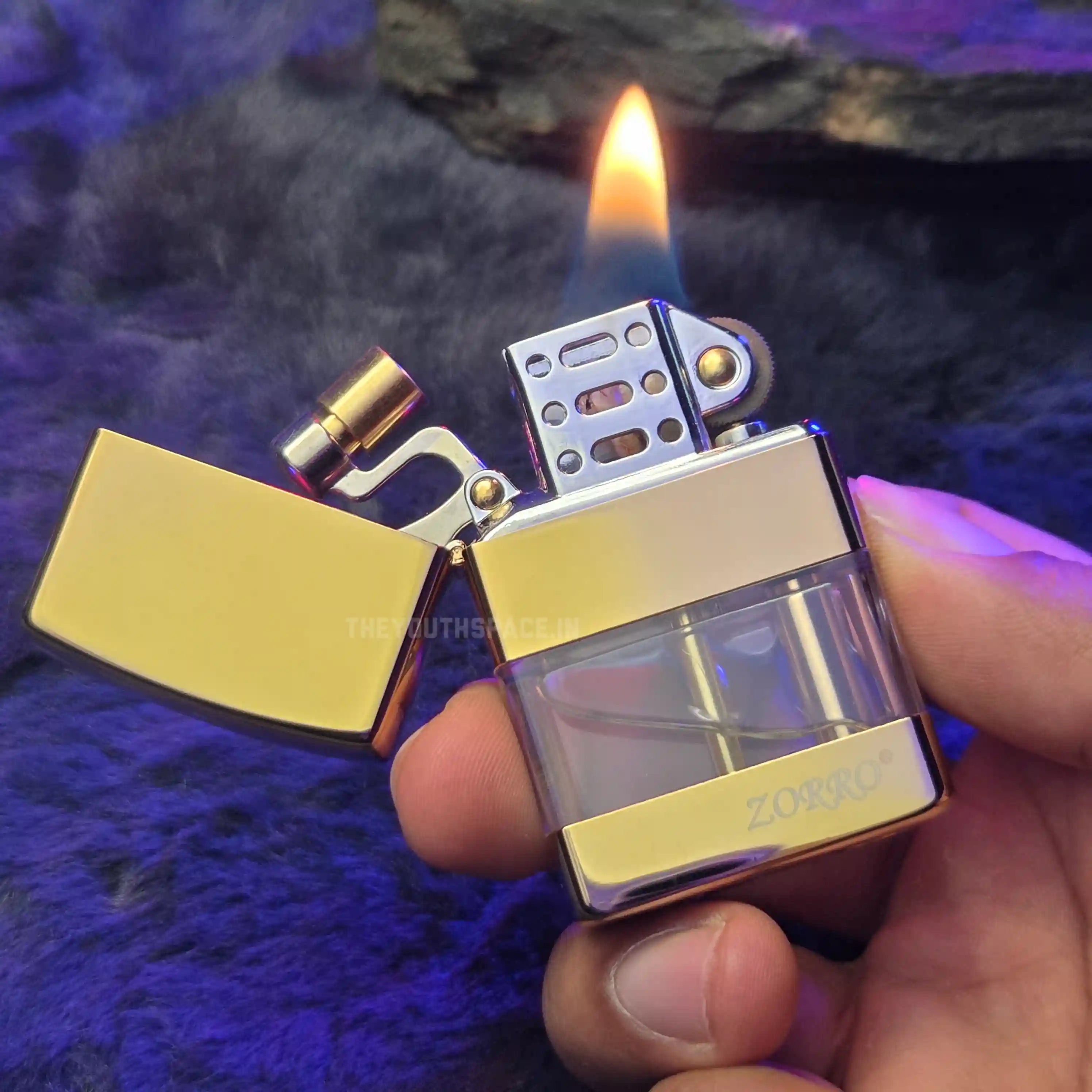 Zorro Transparent Fuel Chamber Kersone Lighter