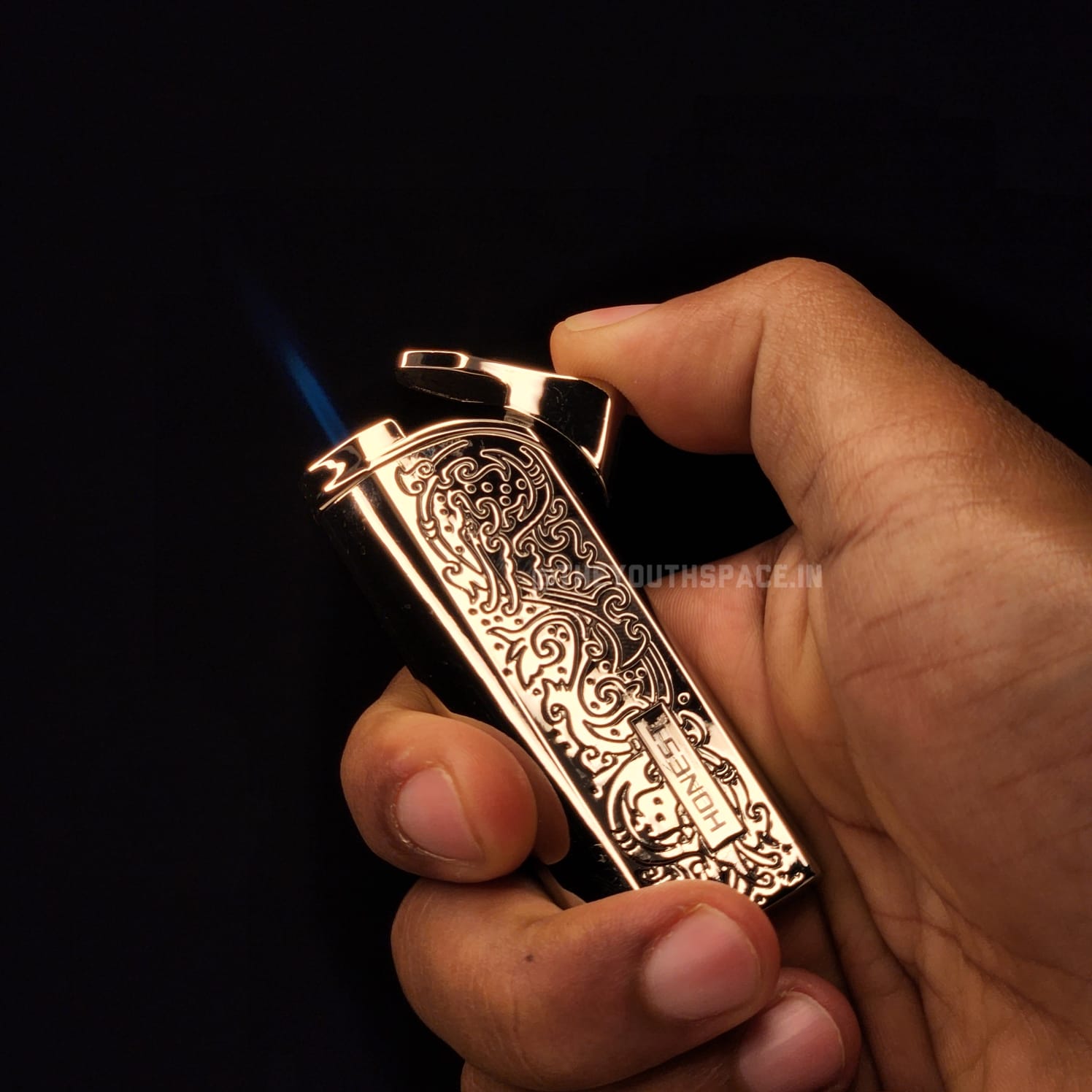Premium Golden Oath Jet Lighter (Metallic)