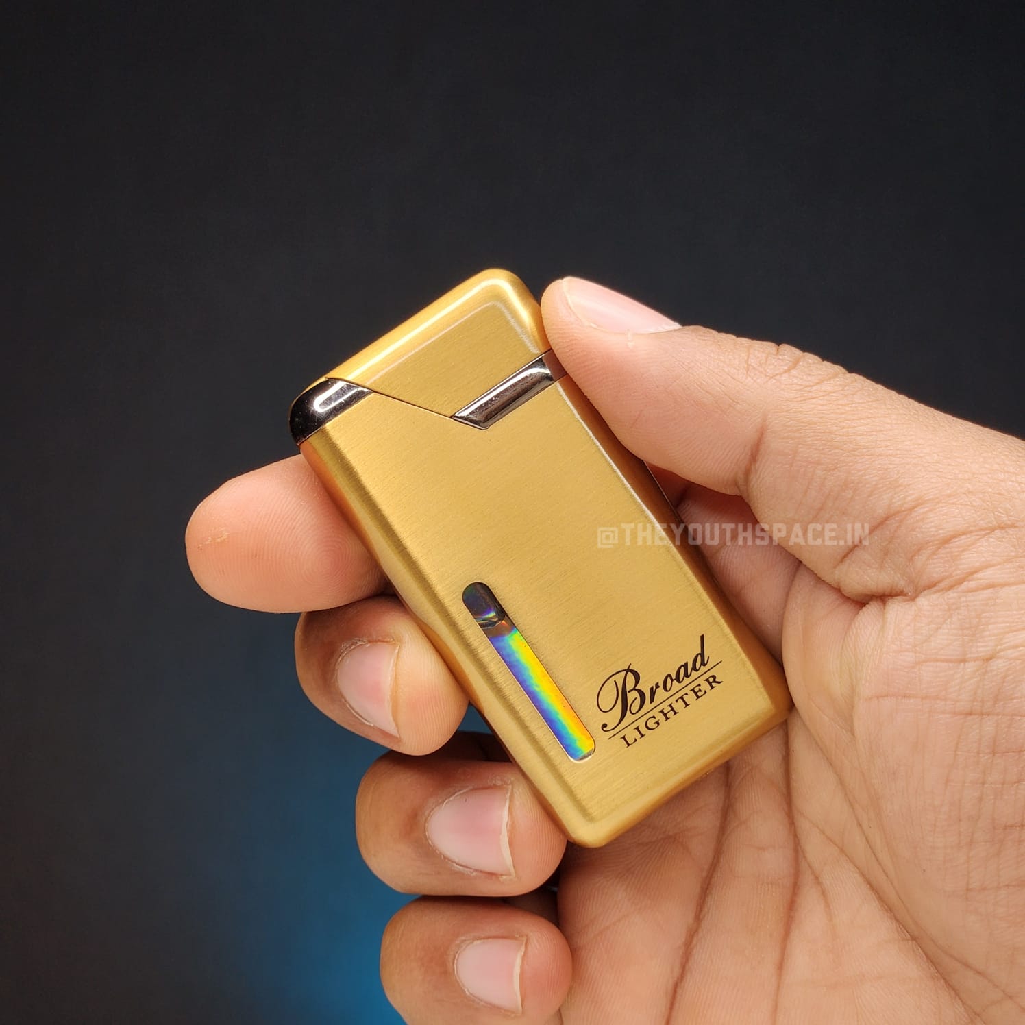 Golden Ember Visible Fuel Tank Lighter