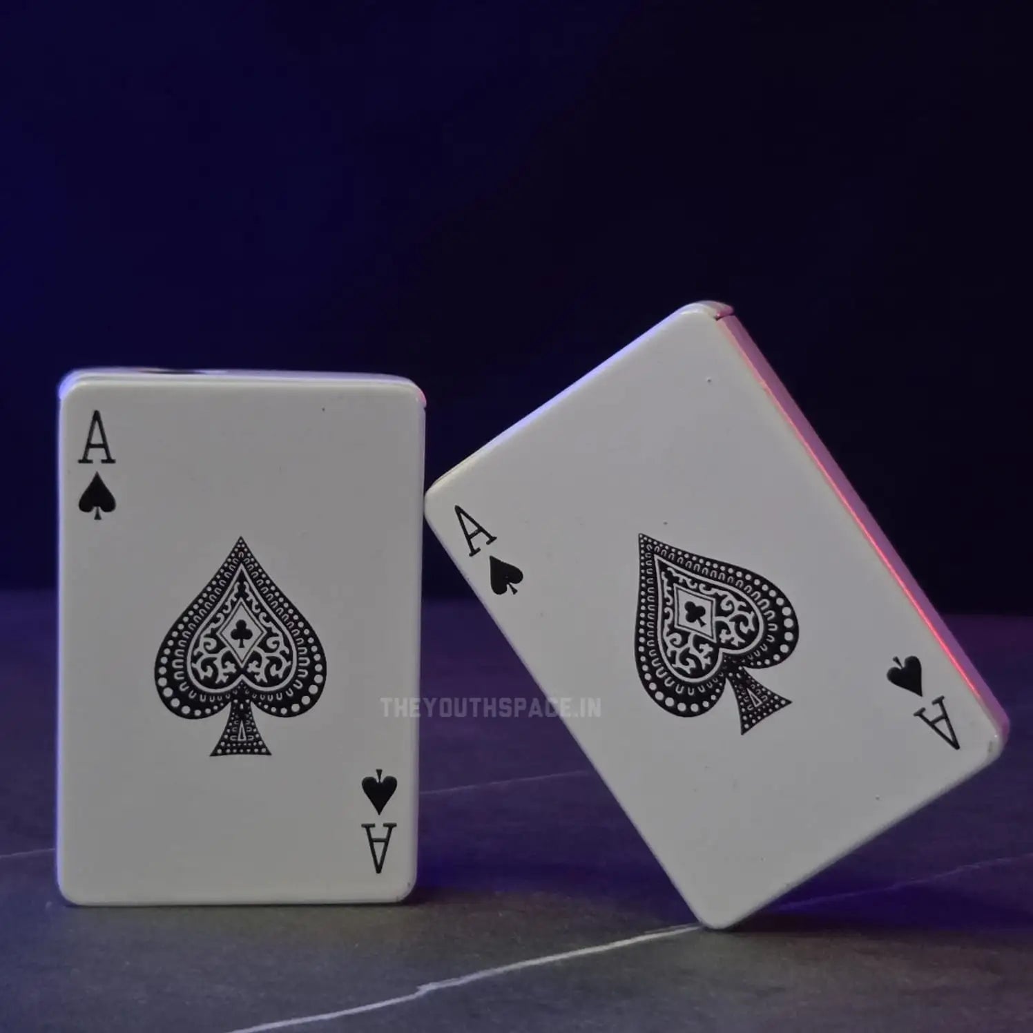 Spade Card Jet Lighter