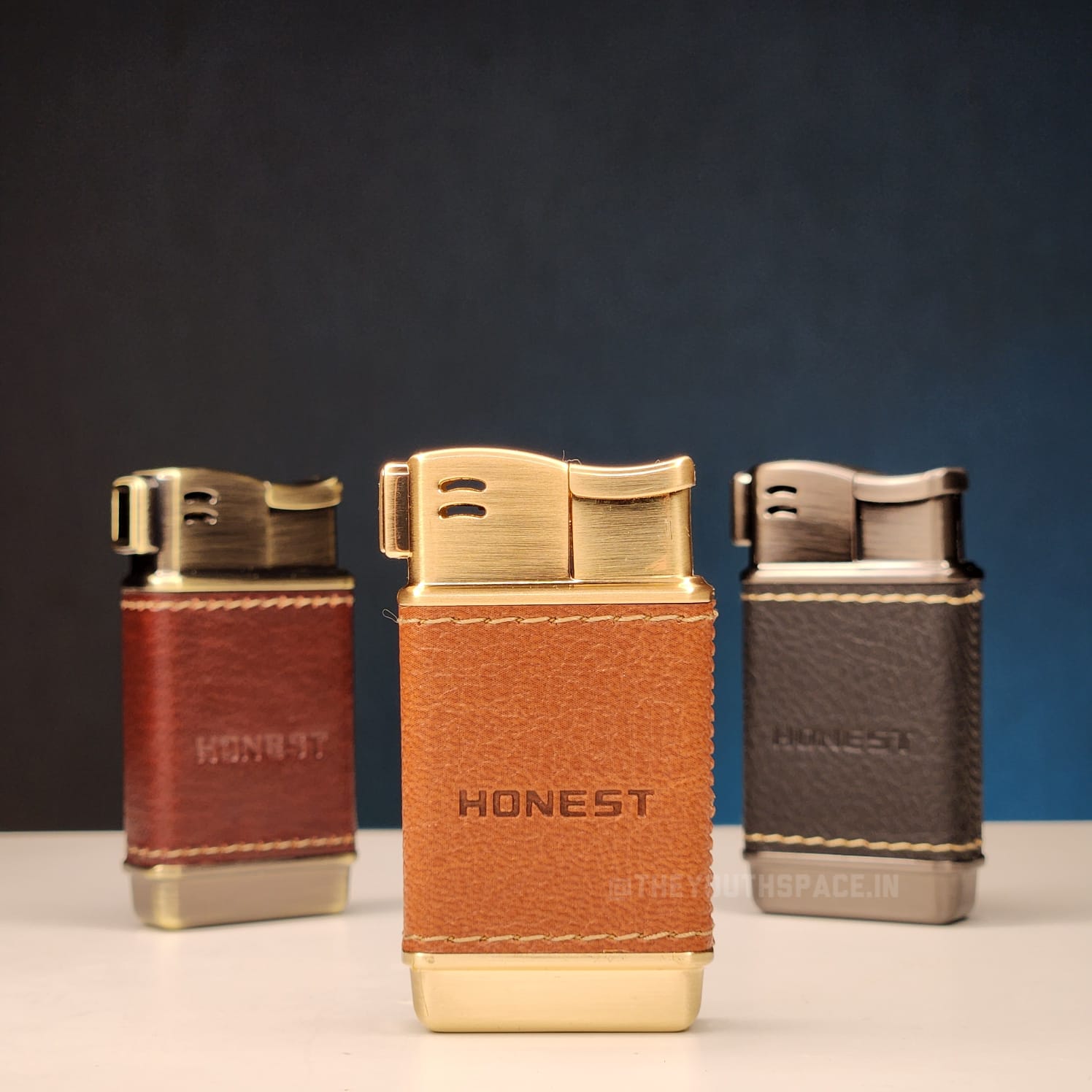 Leather Finished Lighter