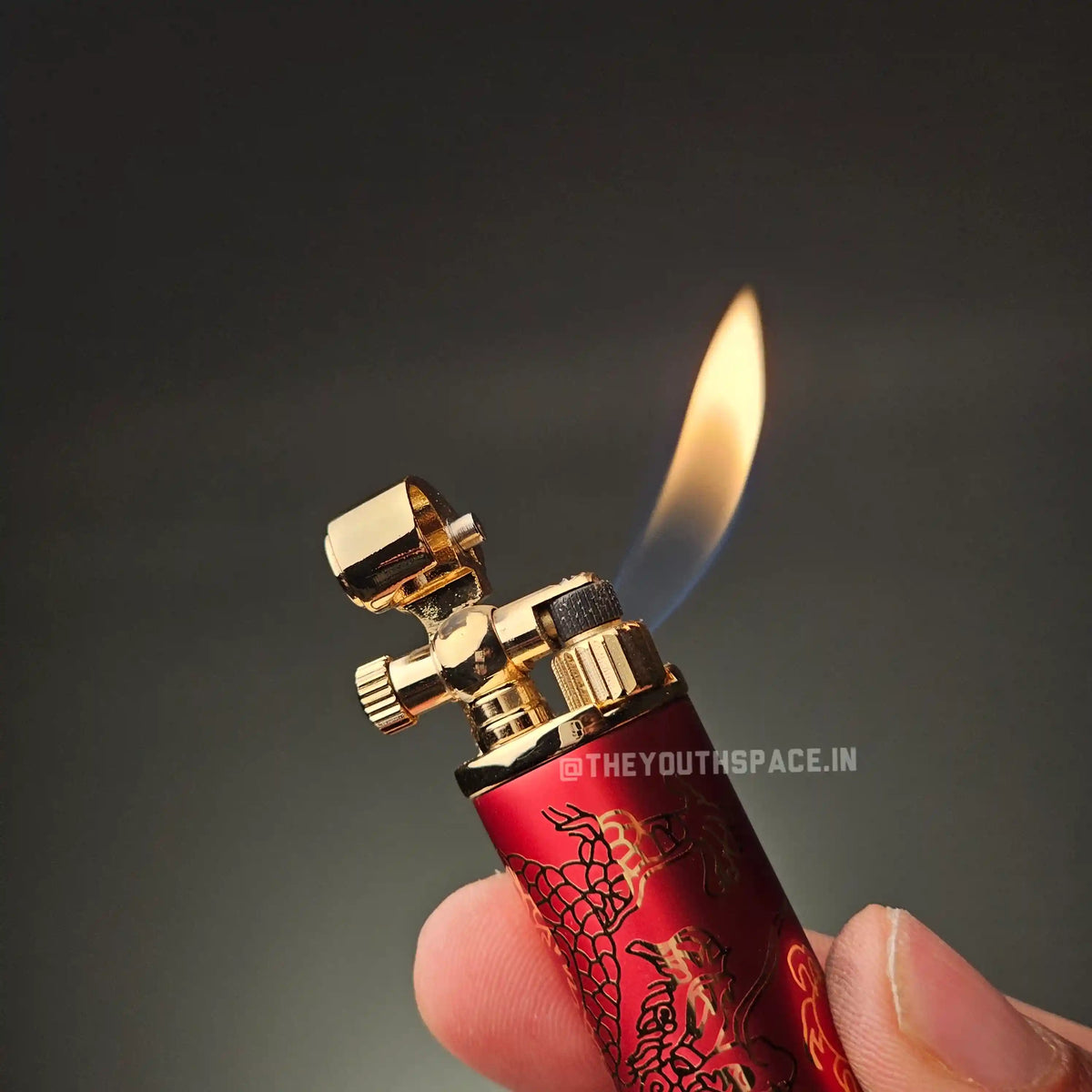 Premium stylish dragon metal lighter