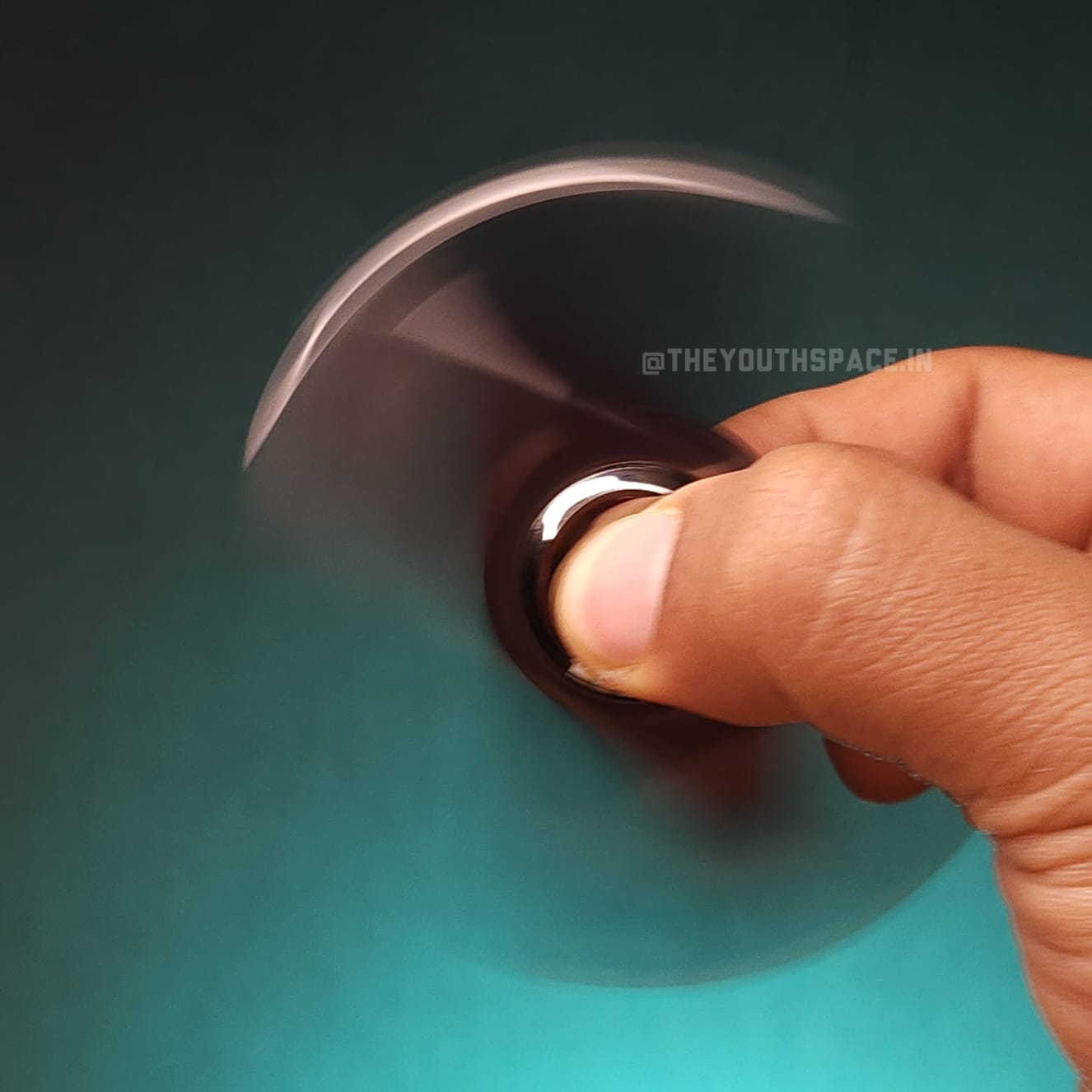 Fidget Spinner Jet Flame Lighter (Metallic)