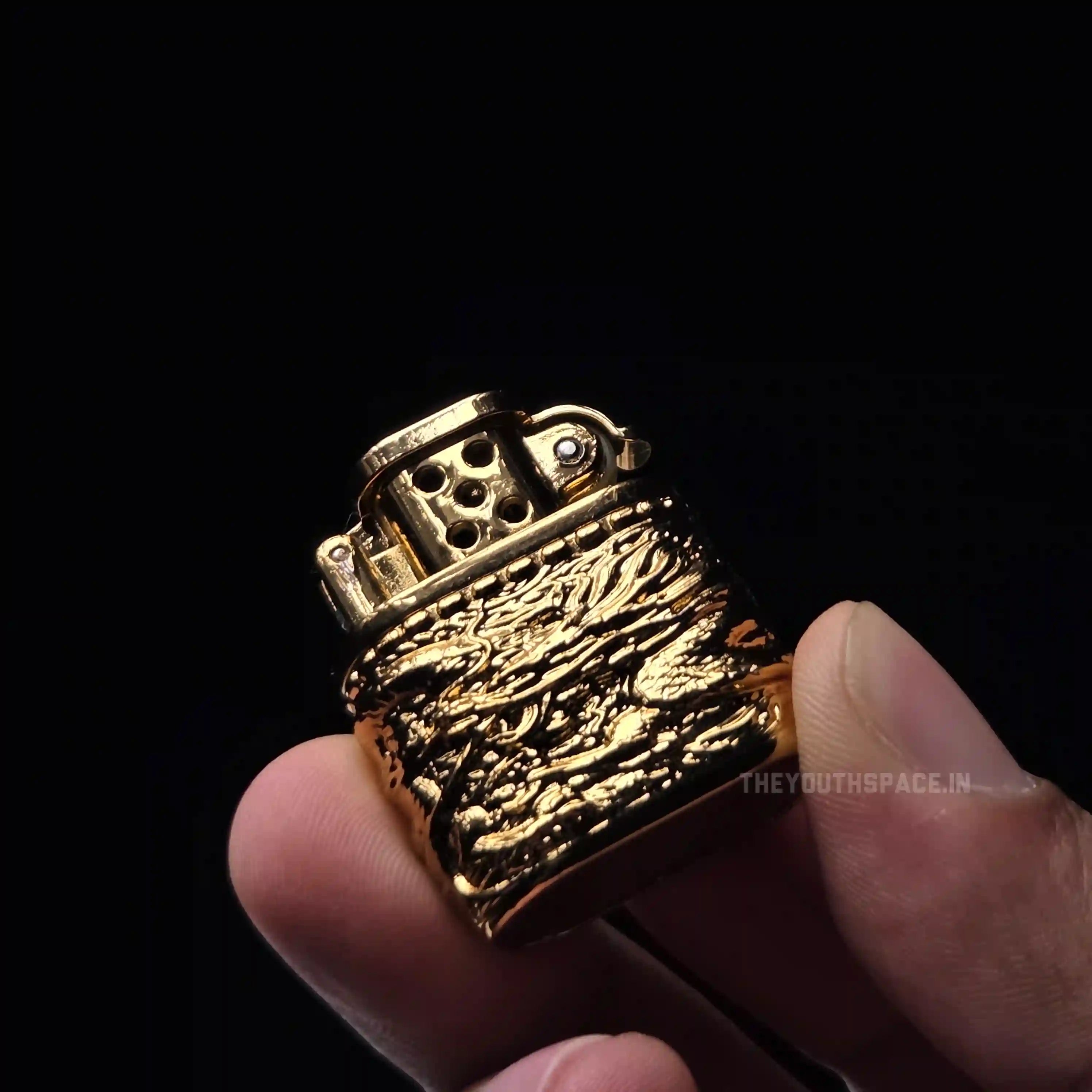 Mini Dragon Engraved Lighter