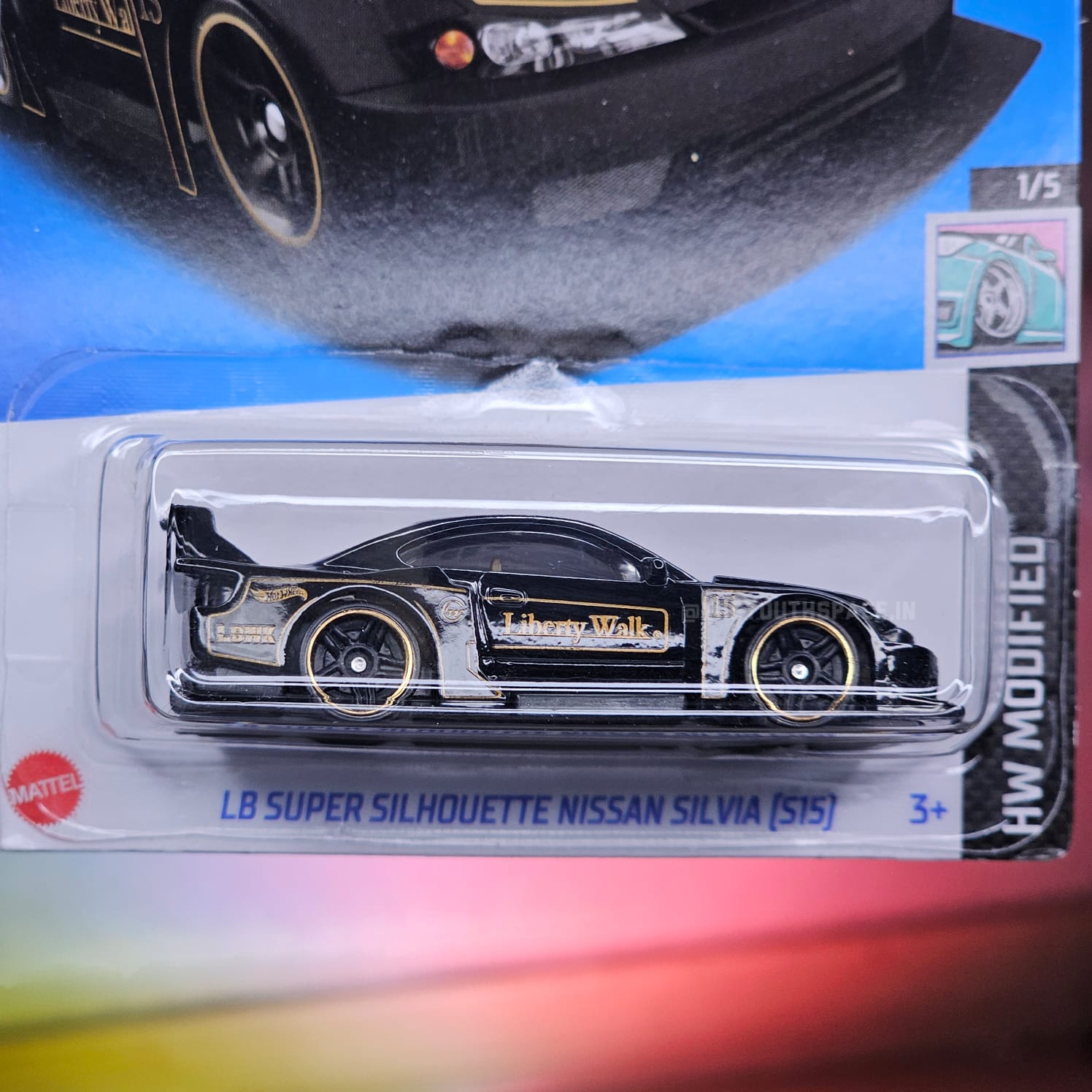 Hot Wheels LB Super Silhouette Nissan Silvia (S15) Black (Imported)