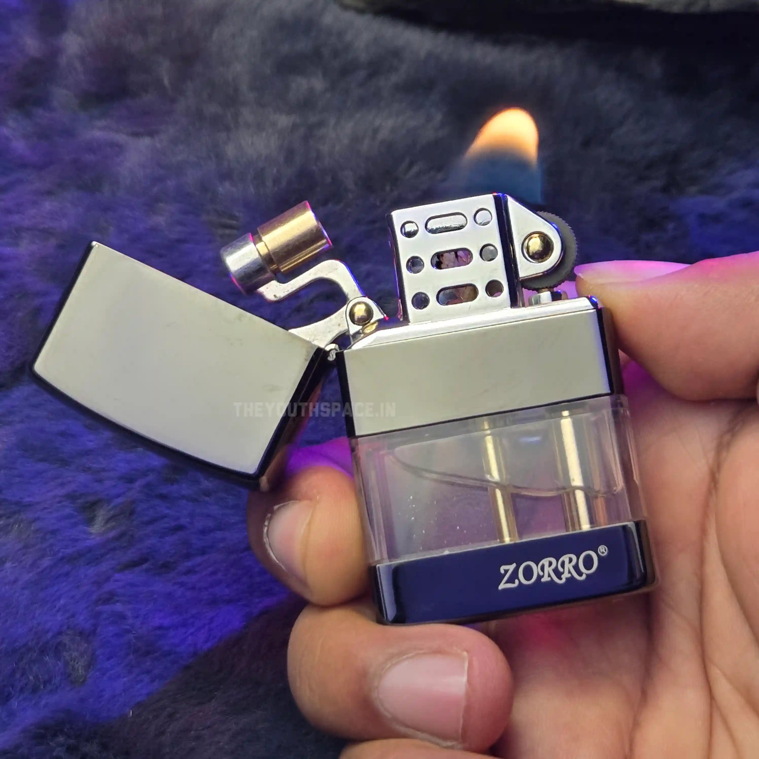 Zorro Transparent Fuel Chamber Kersone Lighter
