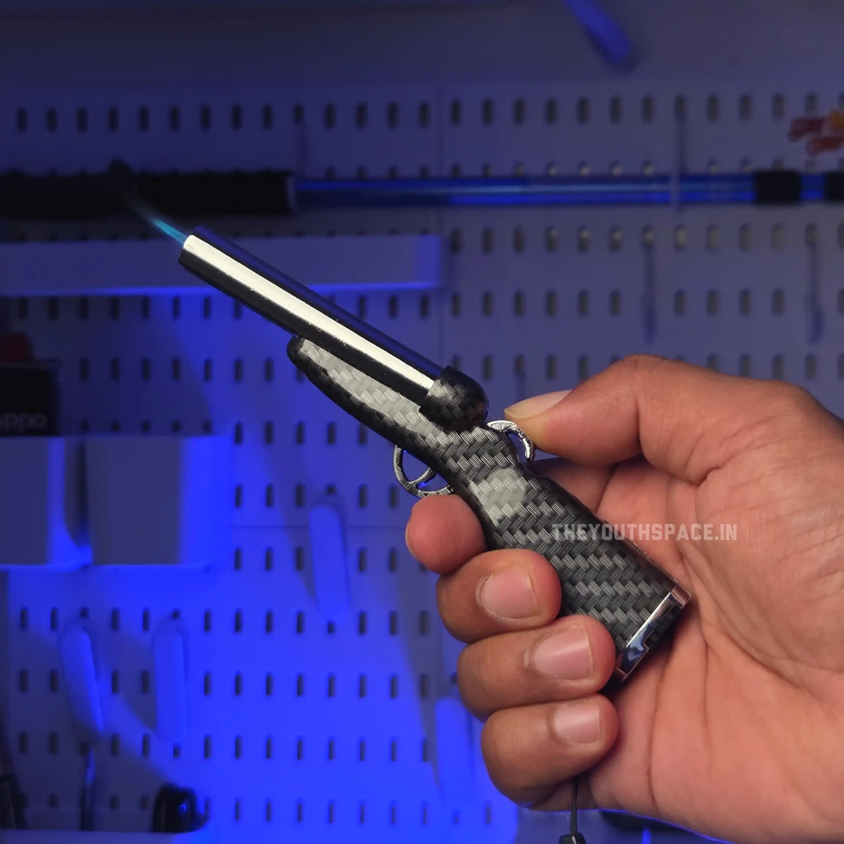 Dual Barrel Rifle Dual Flame Jet Lighter