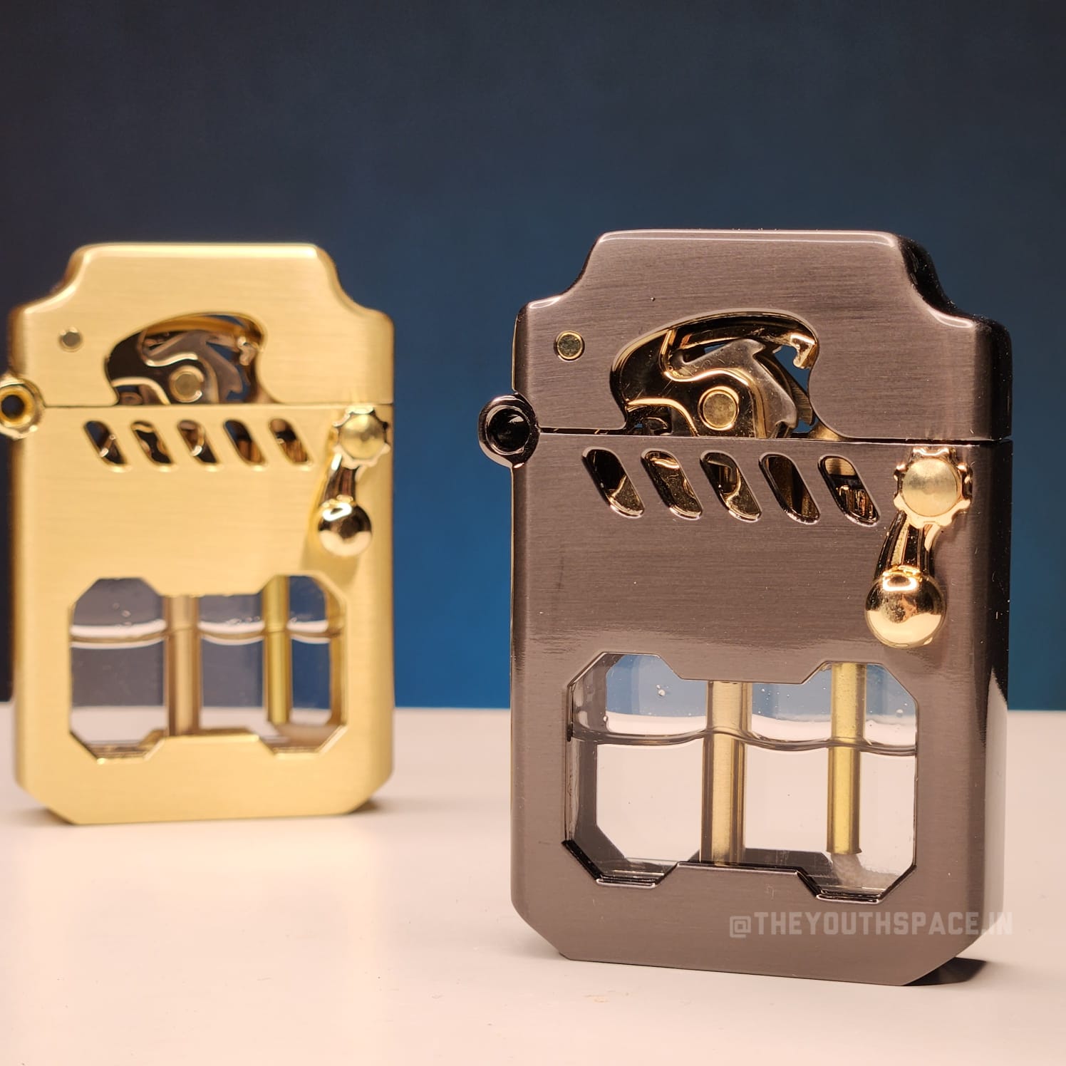 Original Zorro Mecha Transparent Fuel Tank Kerosene Lighter