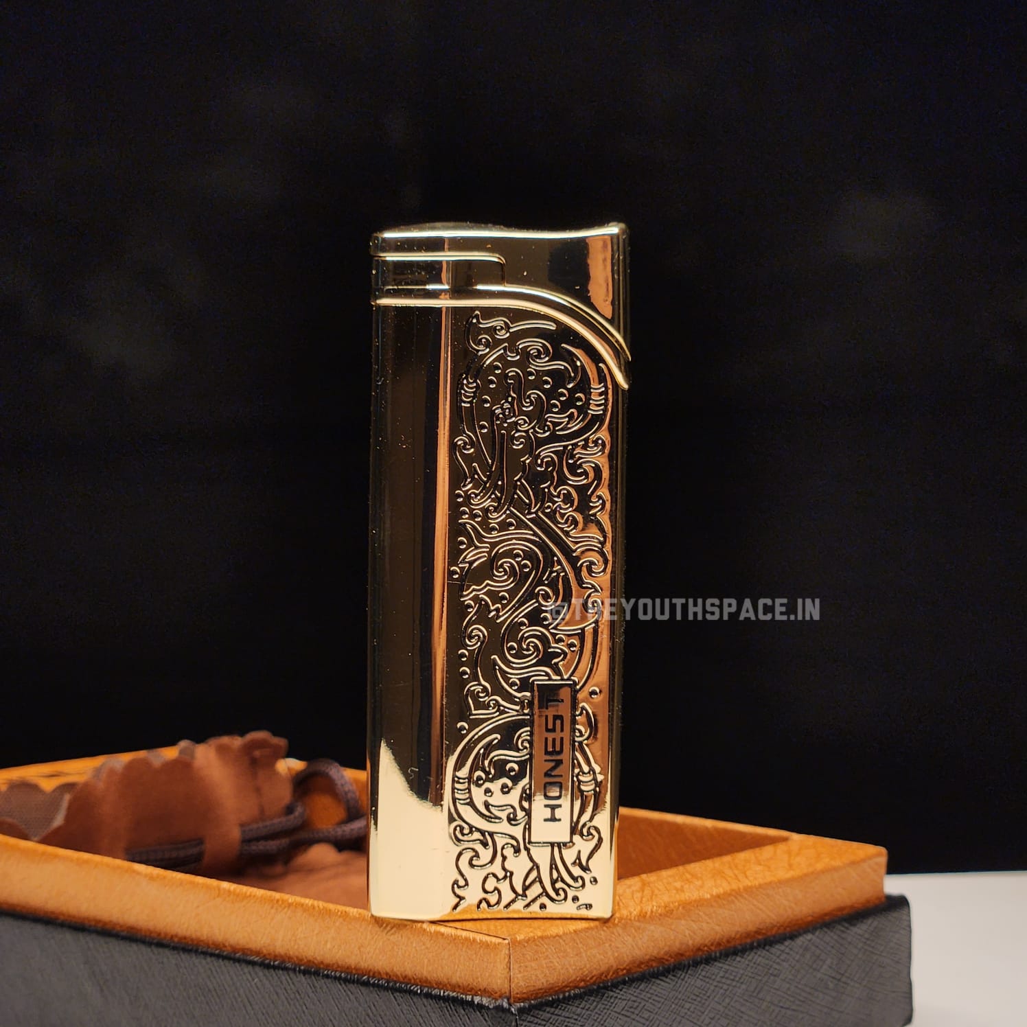 Premium Golden Oath Jet Lighter (Metallic)