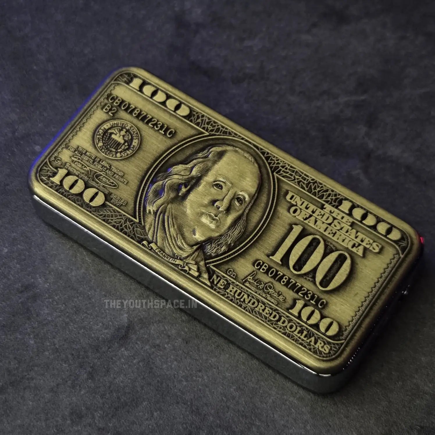 Dollar-shaped Jet flame lighter