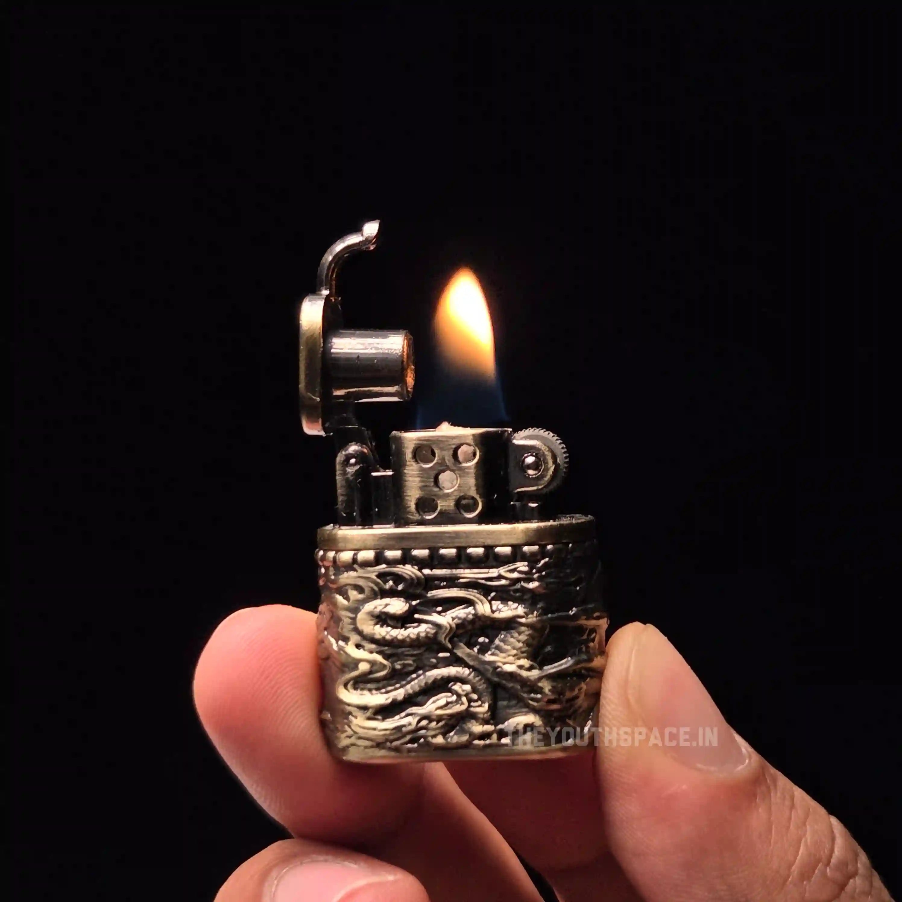 Mini Dragon Engraved Lighter