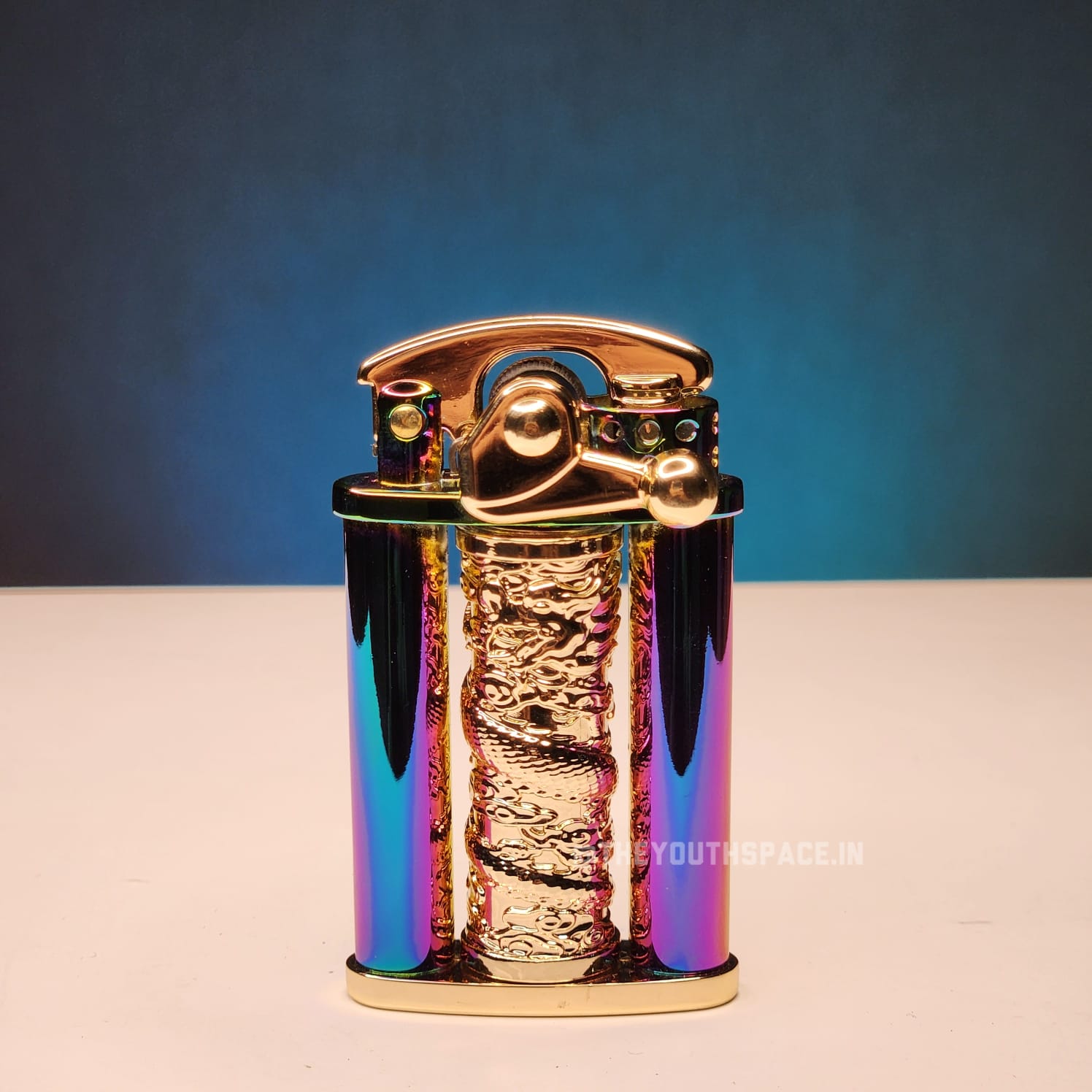 Original Zorro Rotating Dragon Column Rocker Arm Lighter