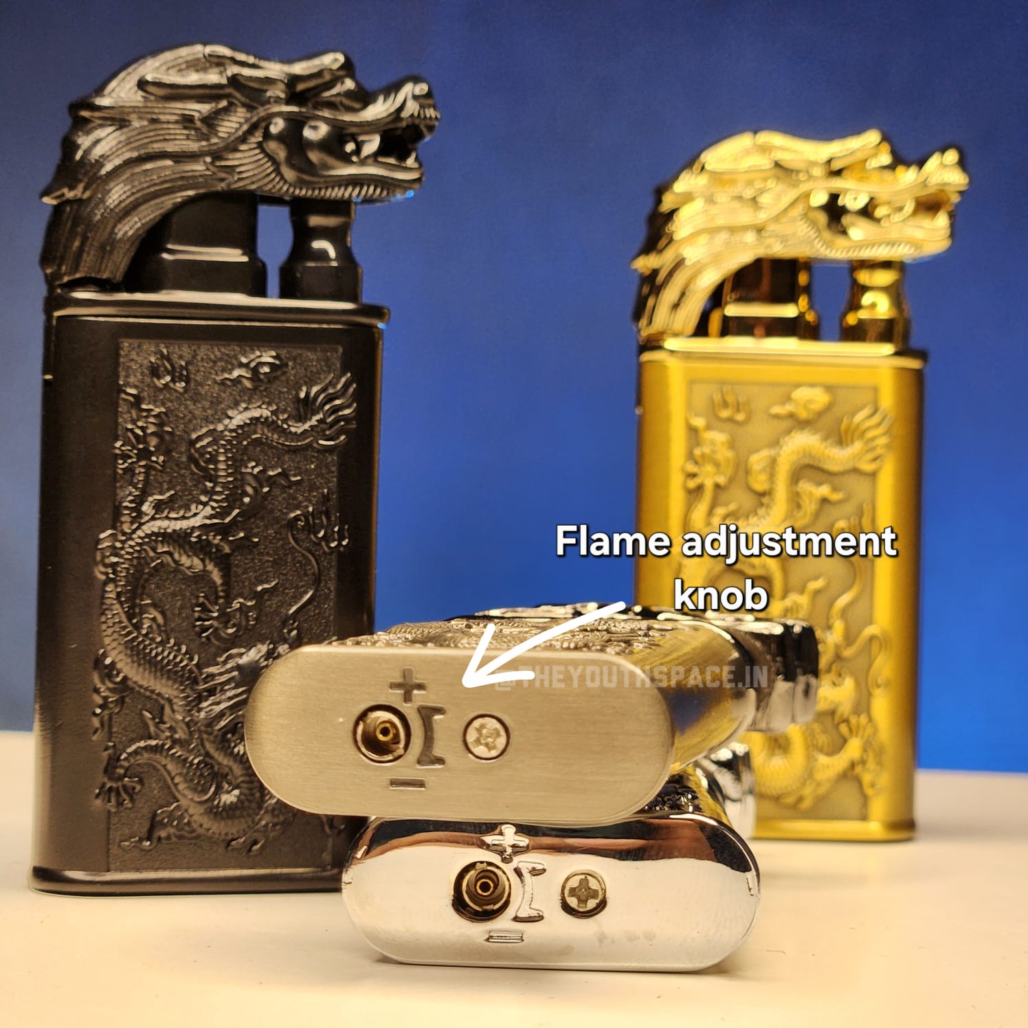 Premium Dragon Dual Flame Jet Lighter