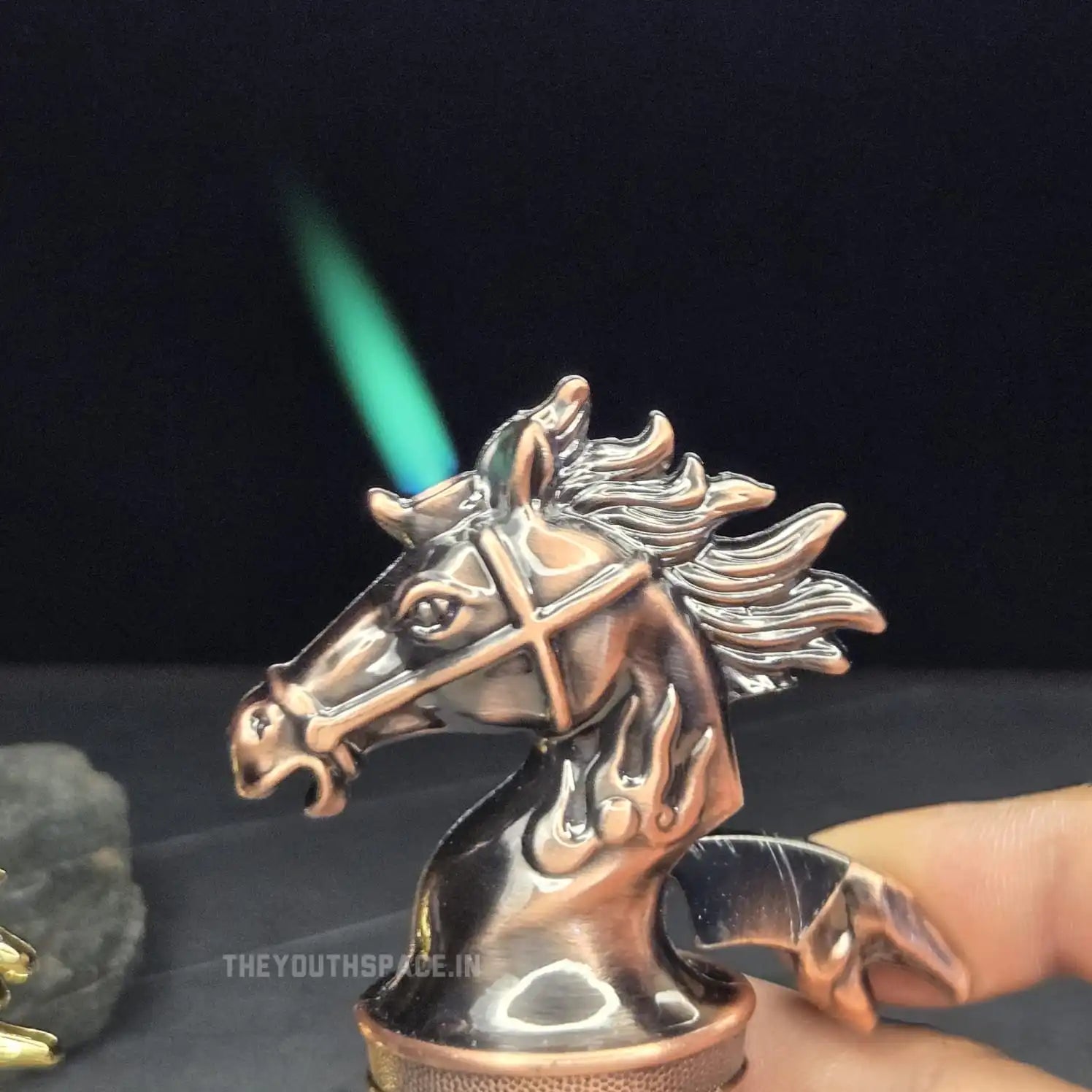 Horse Showpiece Collectible Jet Lighter
