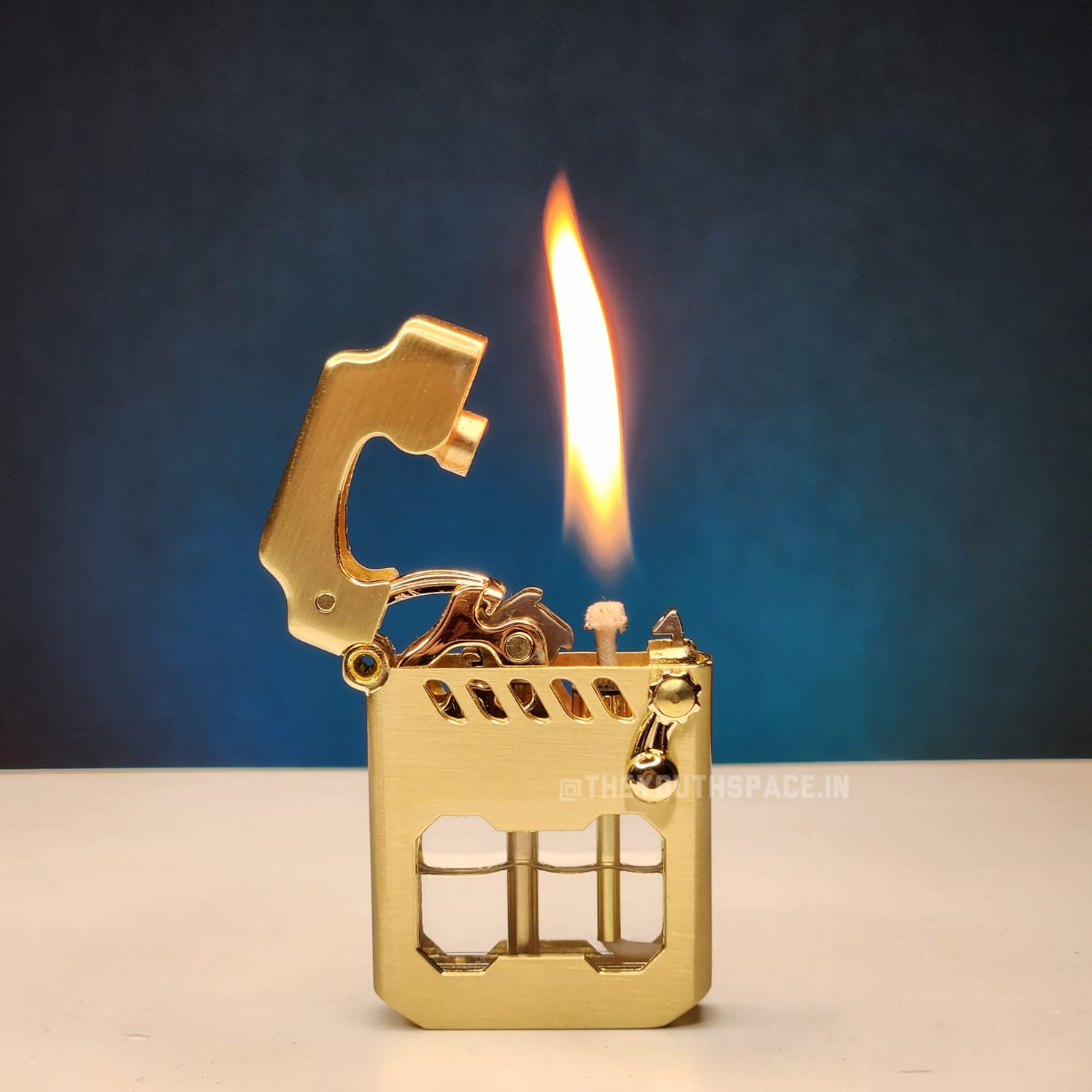 Original Zorro Mecha Transparent Fuel Tank Kerosene Lighter