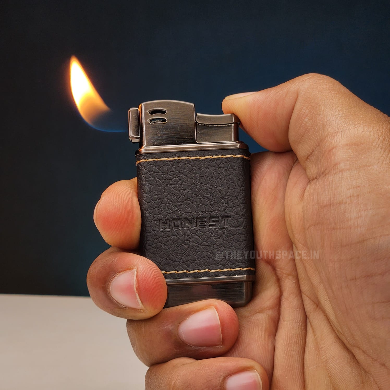 Leather Finished Lighter