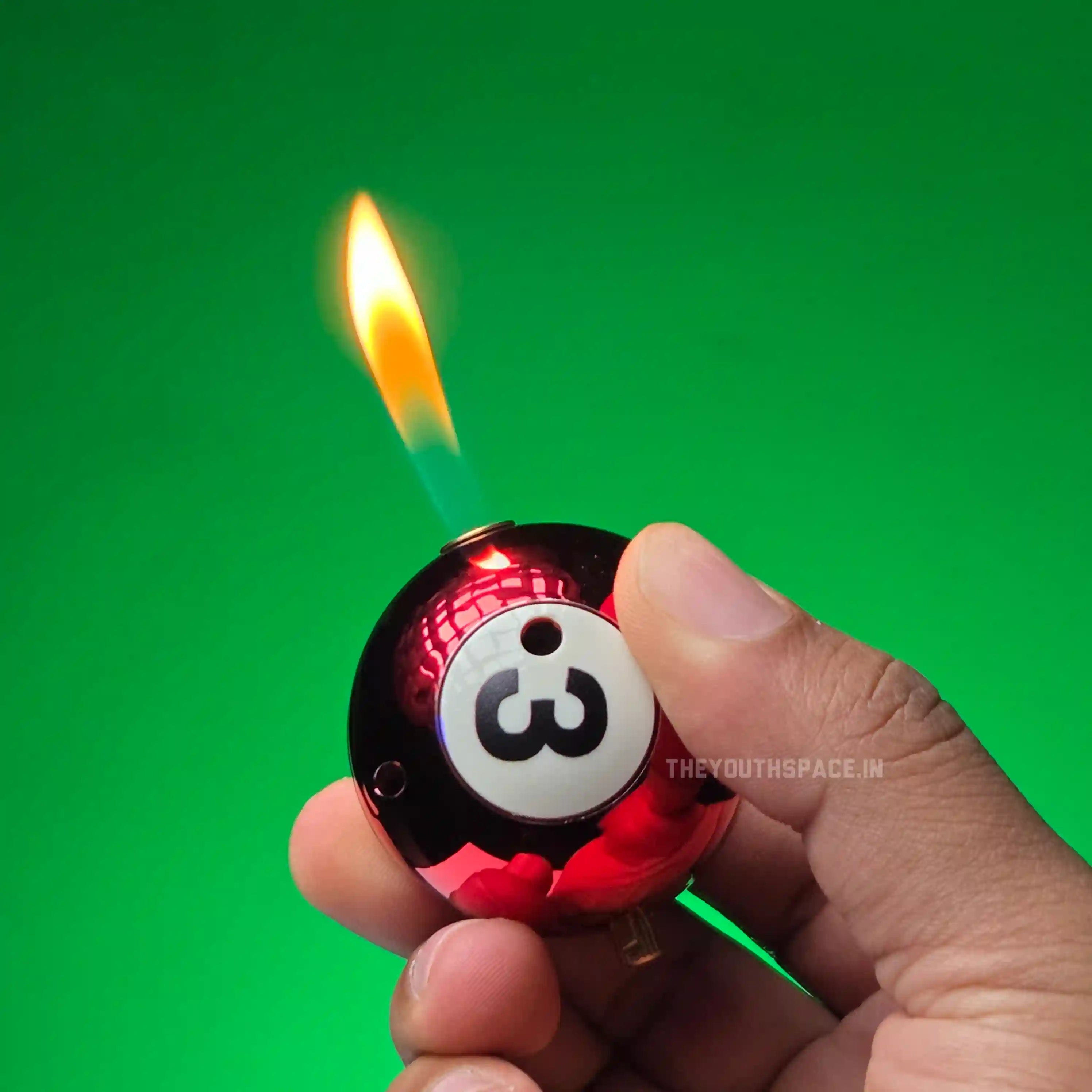 Billiards Pool Ball Spinner Lighter