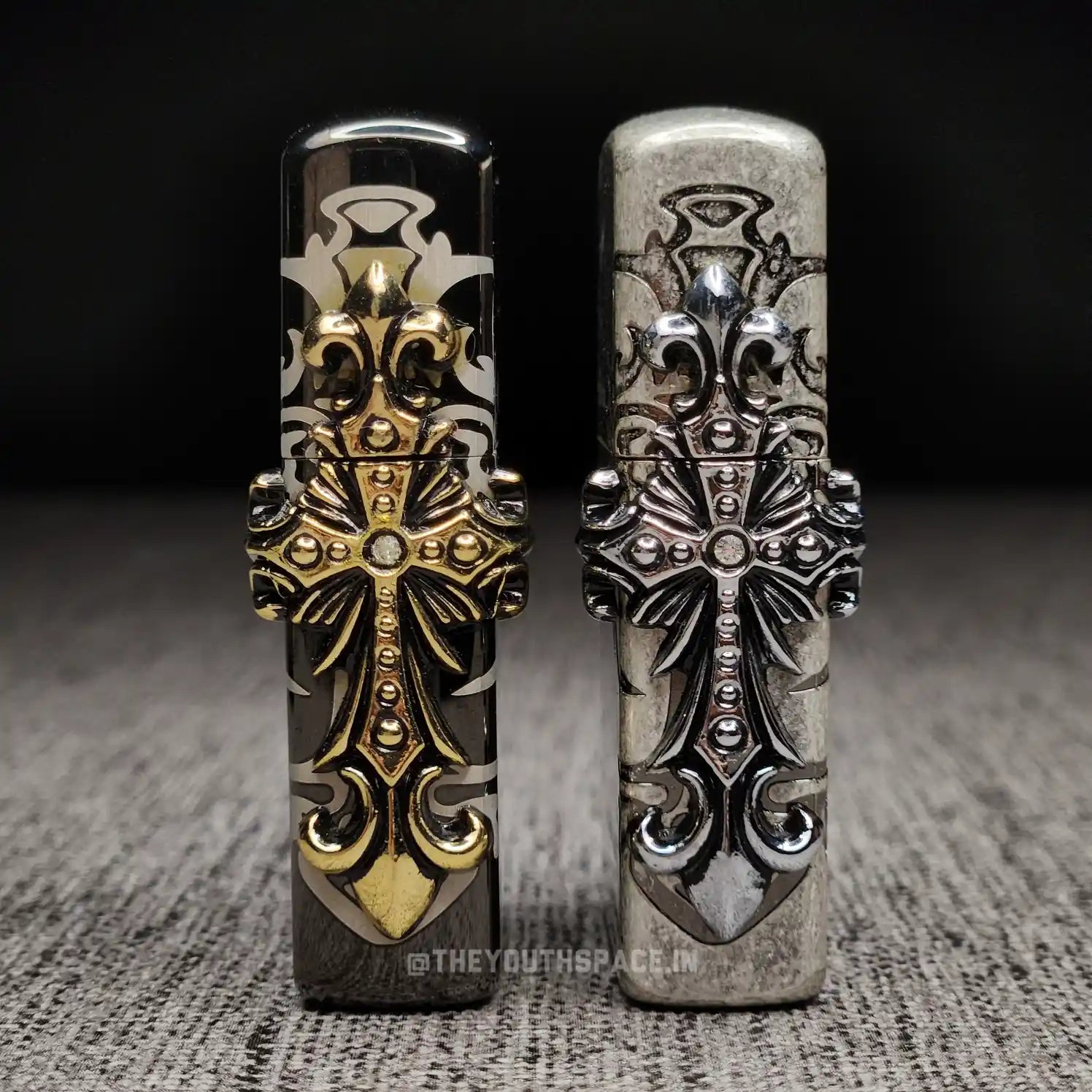Zorro Ultimate Justice Brass Tribal Cross Lighter 2025