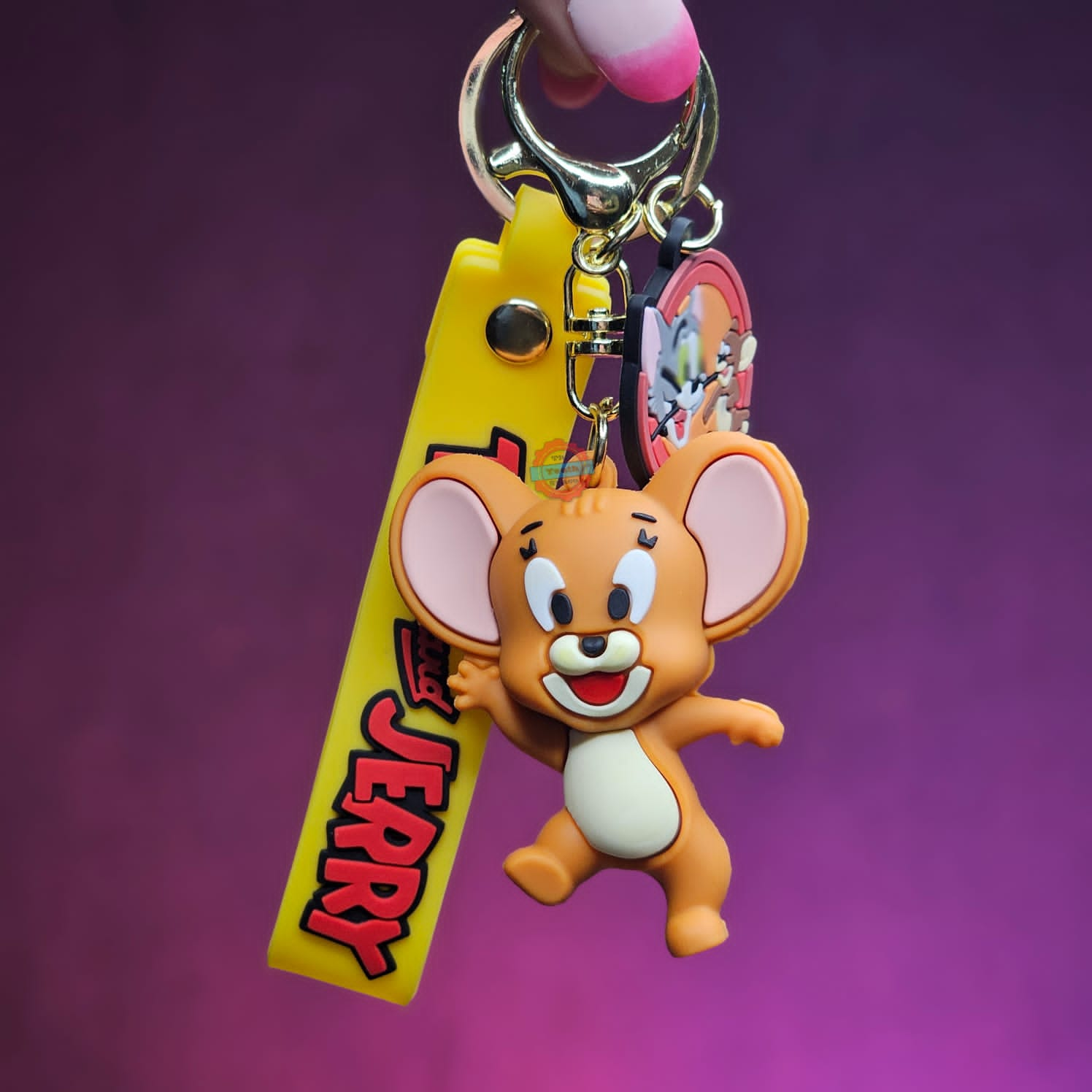 Tom & Jerry Silicone Keychain (code 1)