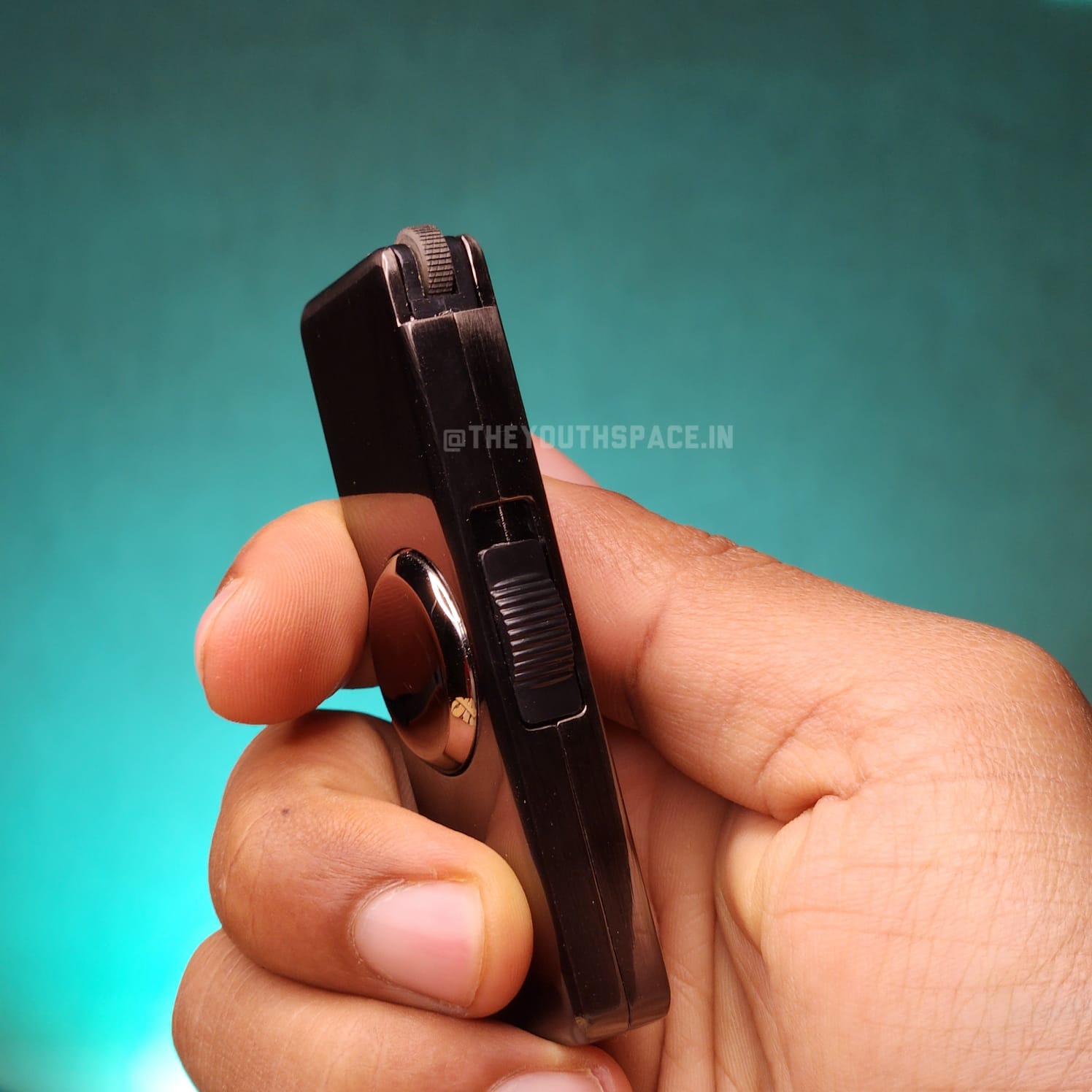 Fidget Spinner Jet Flame Lighter (Metallic)