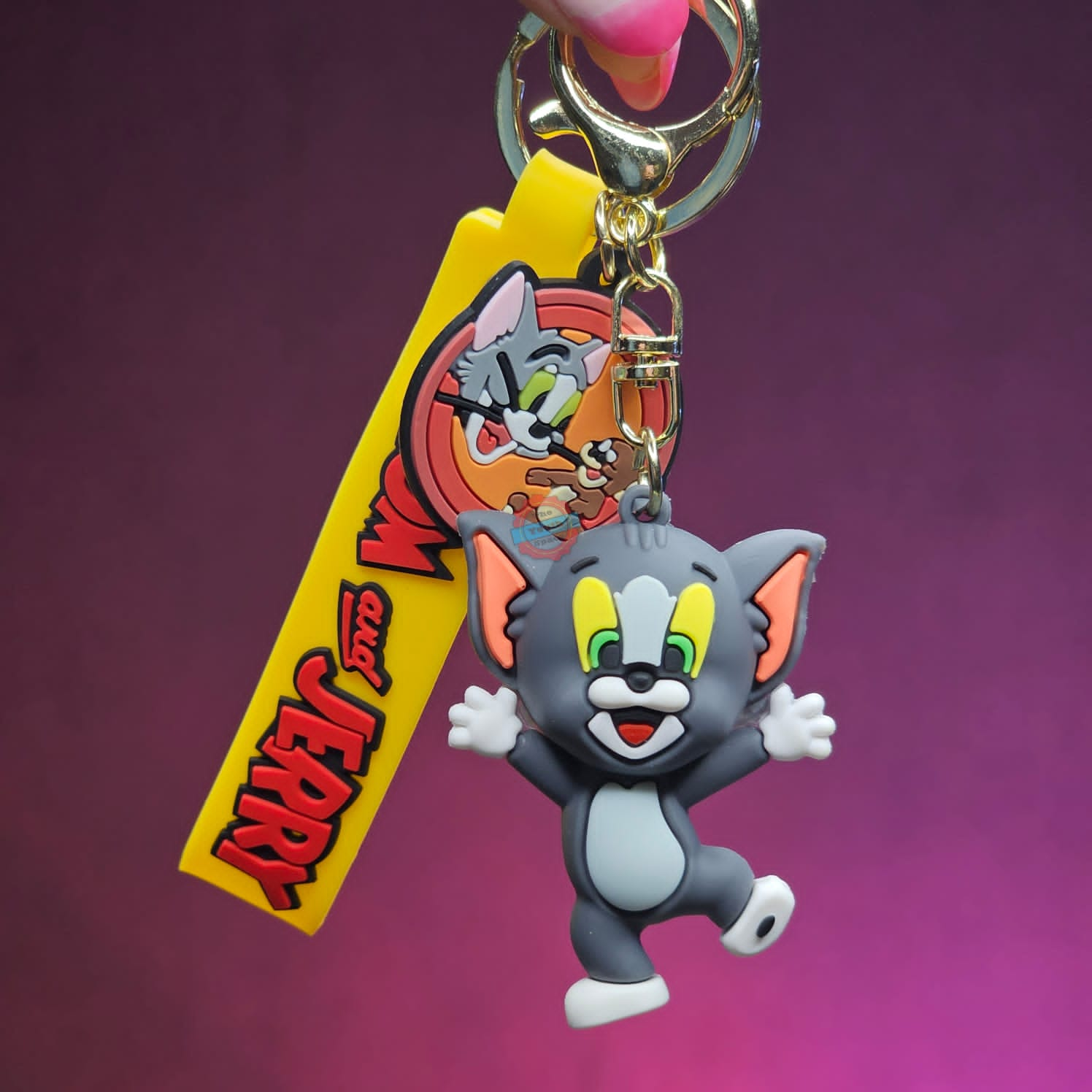 Tom & Jerry Silicone Keychain (code 1)