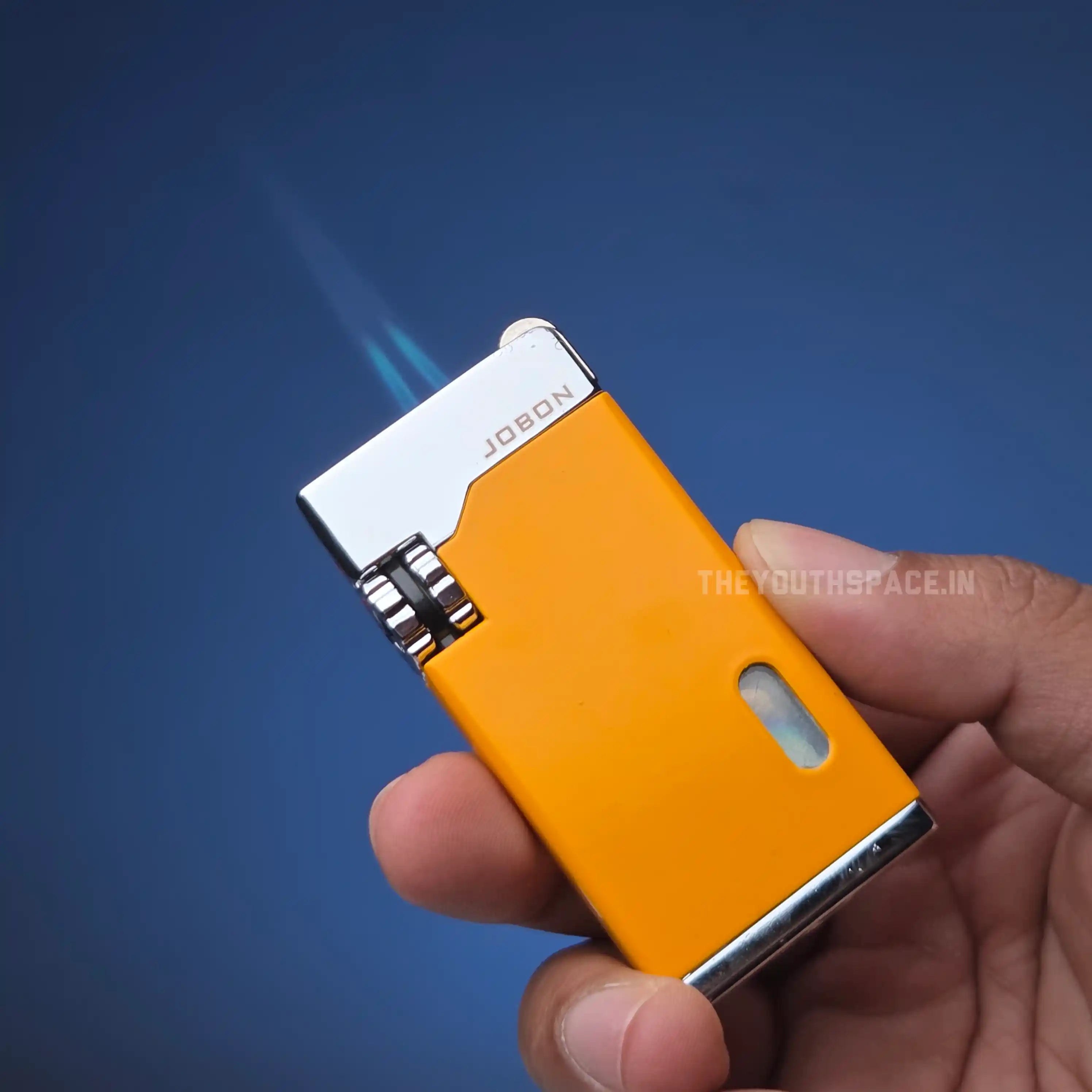 Jobon ZB-999 Turbo Dual Flame Jet Lighter