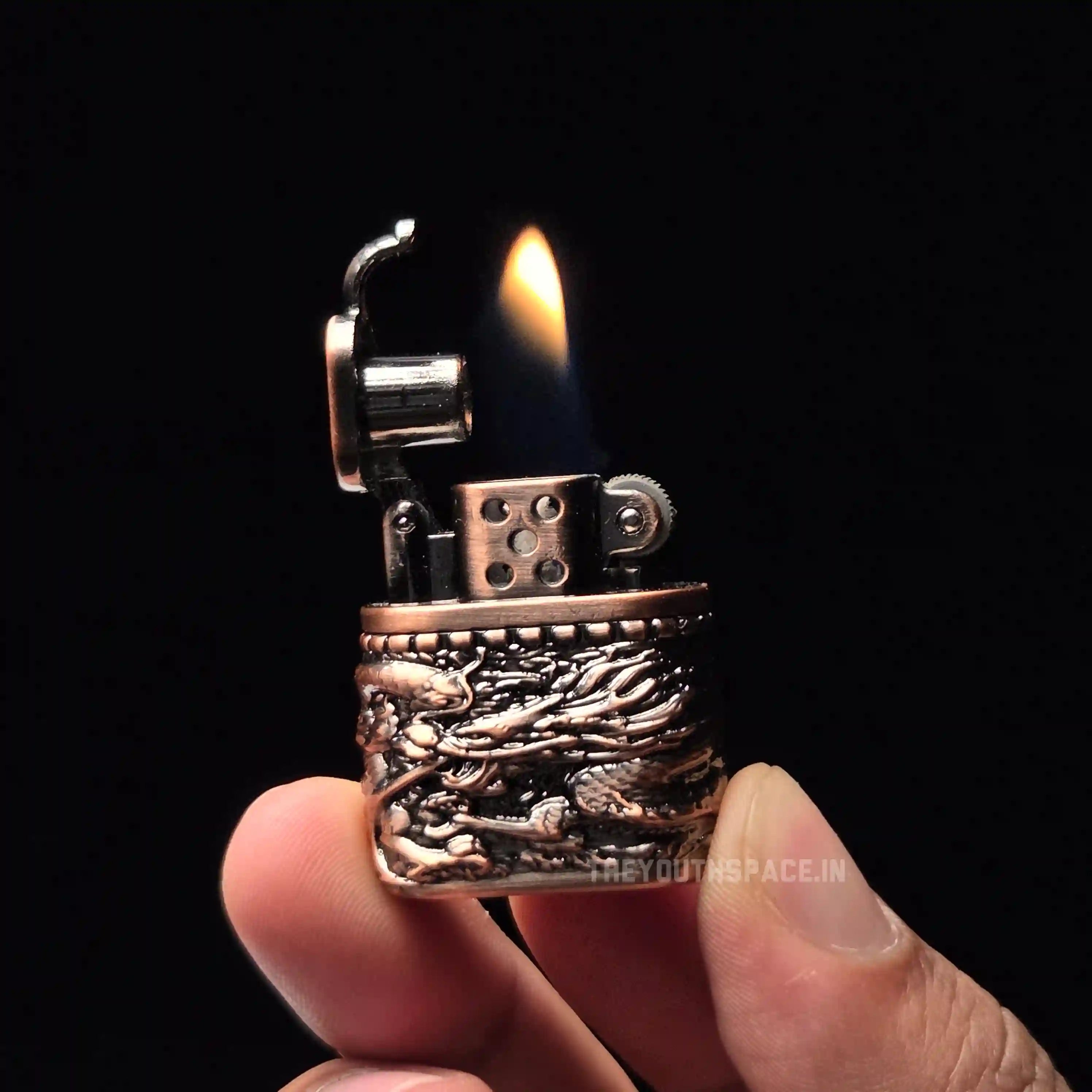 Mini Dragon Engraved Lighter