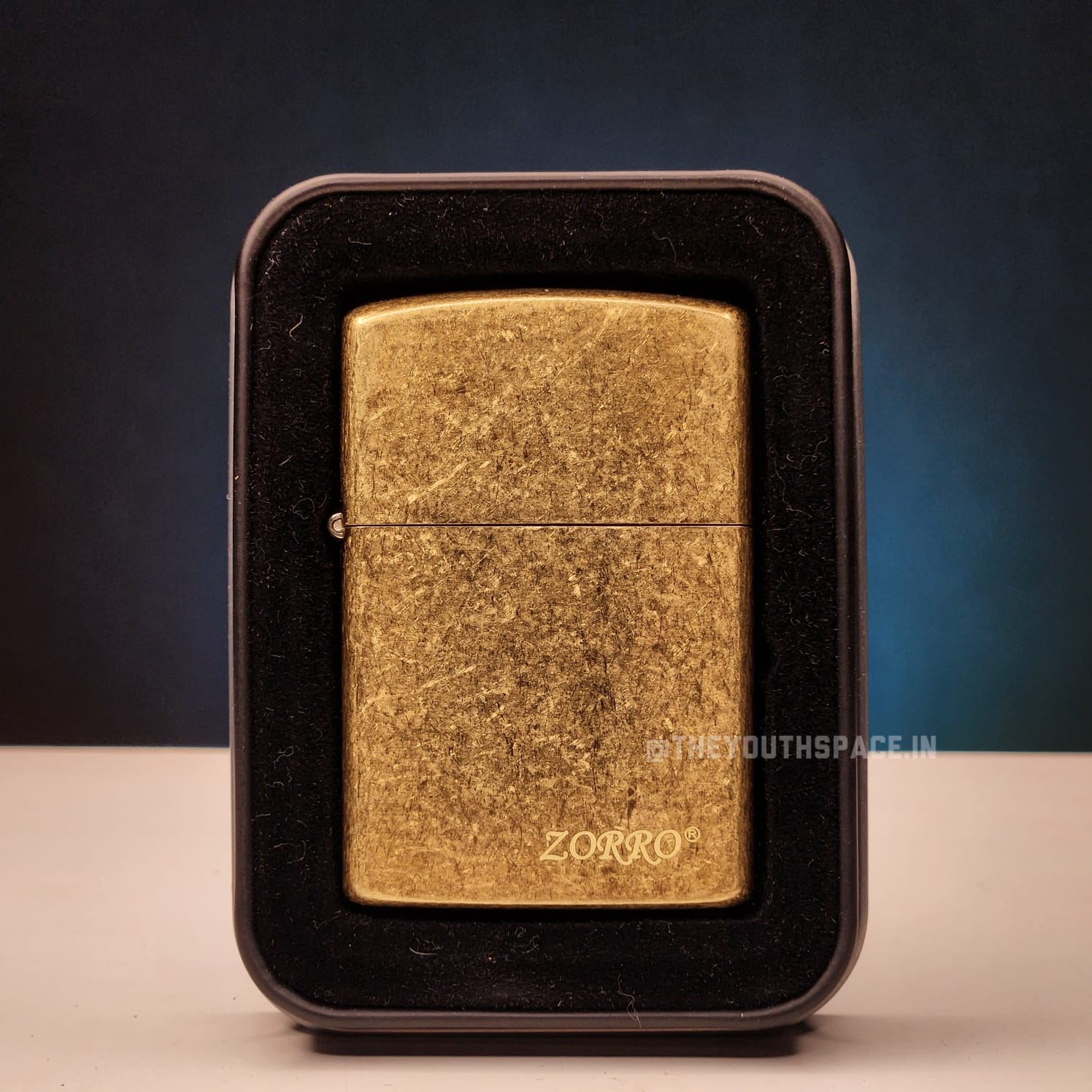 ZORRO Ultimate Justice Brass Golden Lighter 21HK