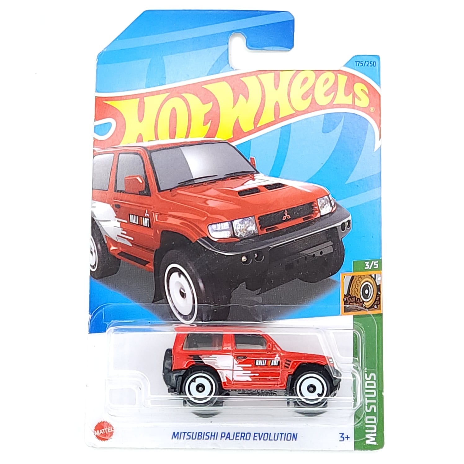 Hot Wheels MITSUBISHI PAJERO EVOLUTION Imported