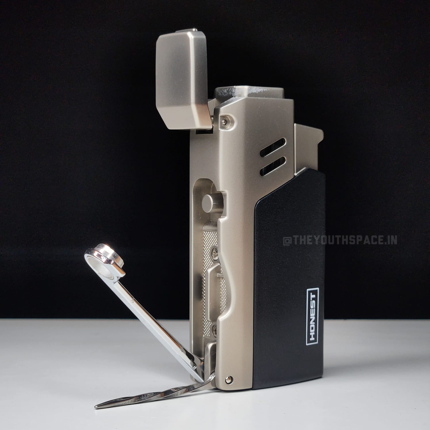 Cigar Lighter Jet Flame (Metallic)