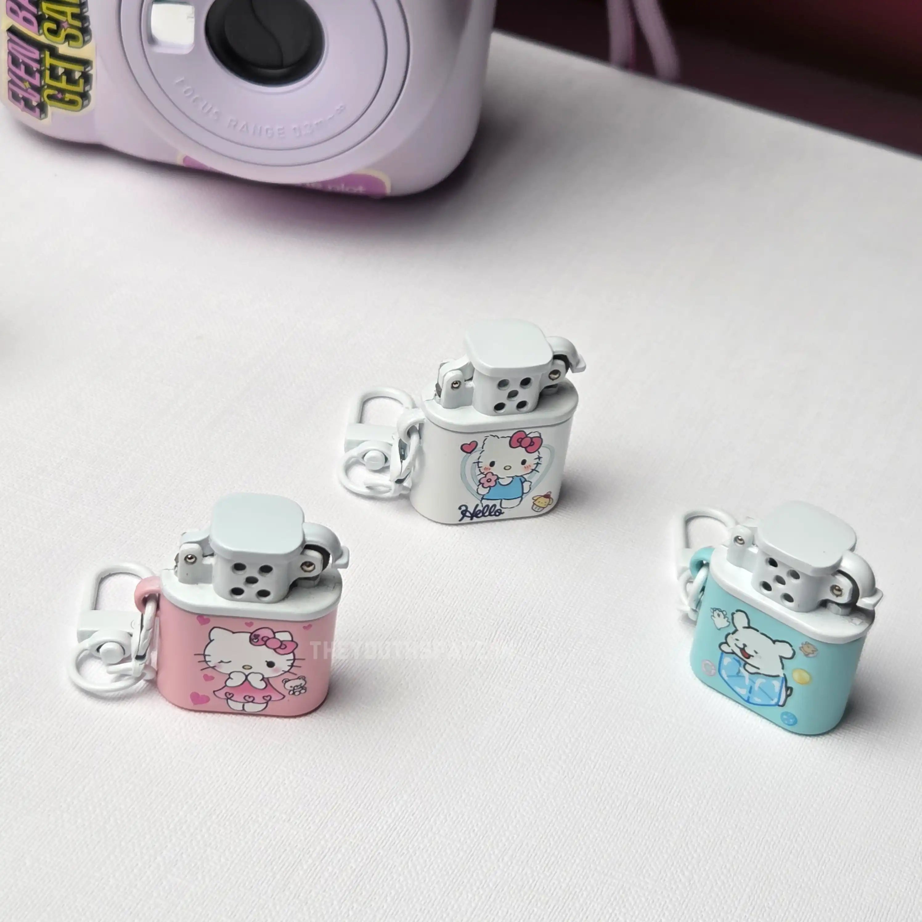 Cute Kitty Mini Keychain Lighter