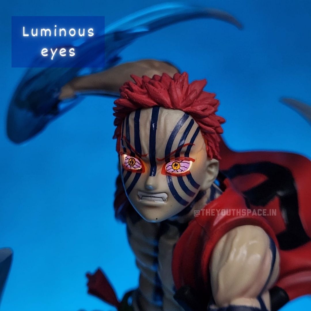 Akaza Action Figure with Lights - Demon Slayer