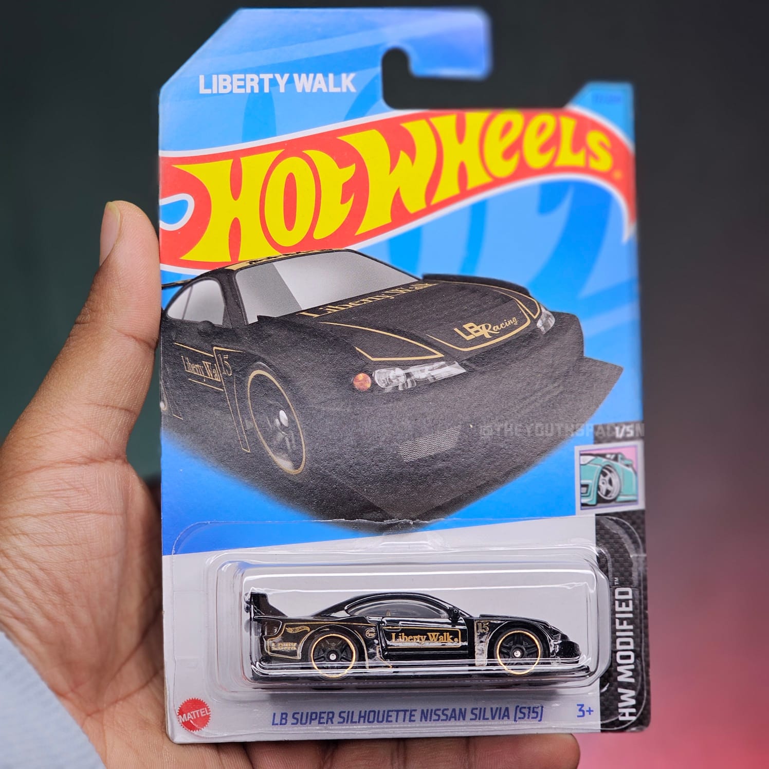 Hot Wheels LB Super Silhouette Nissan Silvia (S15) Black (Imported)