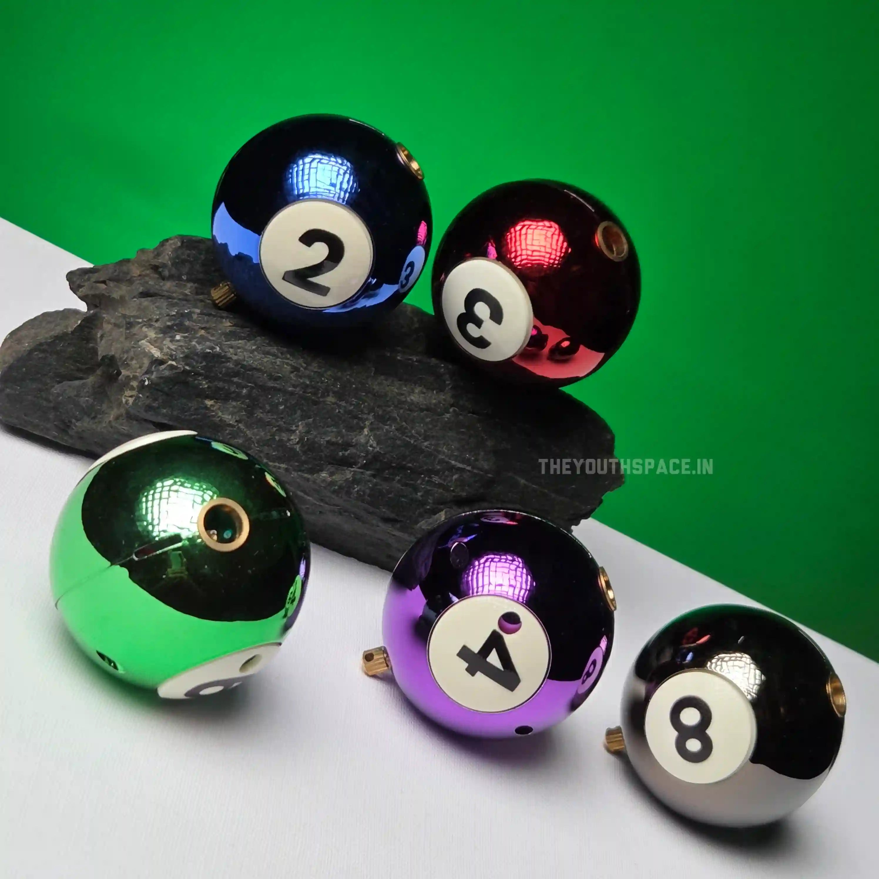 Billiards Pool Ball Spinner Lighter
