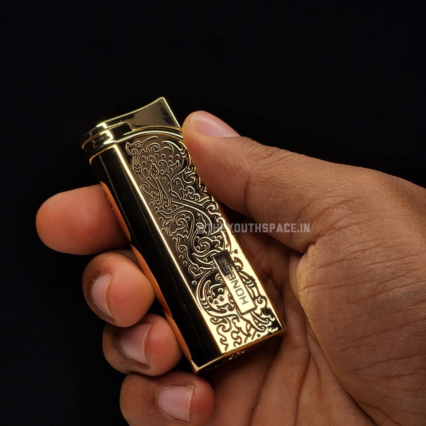 Premium Golden Oath Jet Lighter (Metallic)