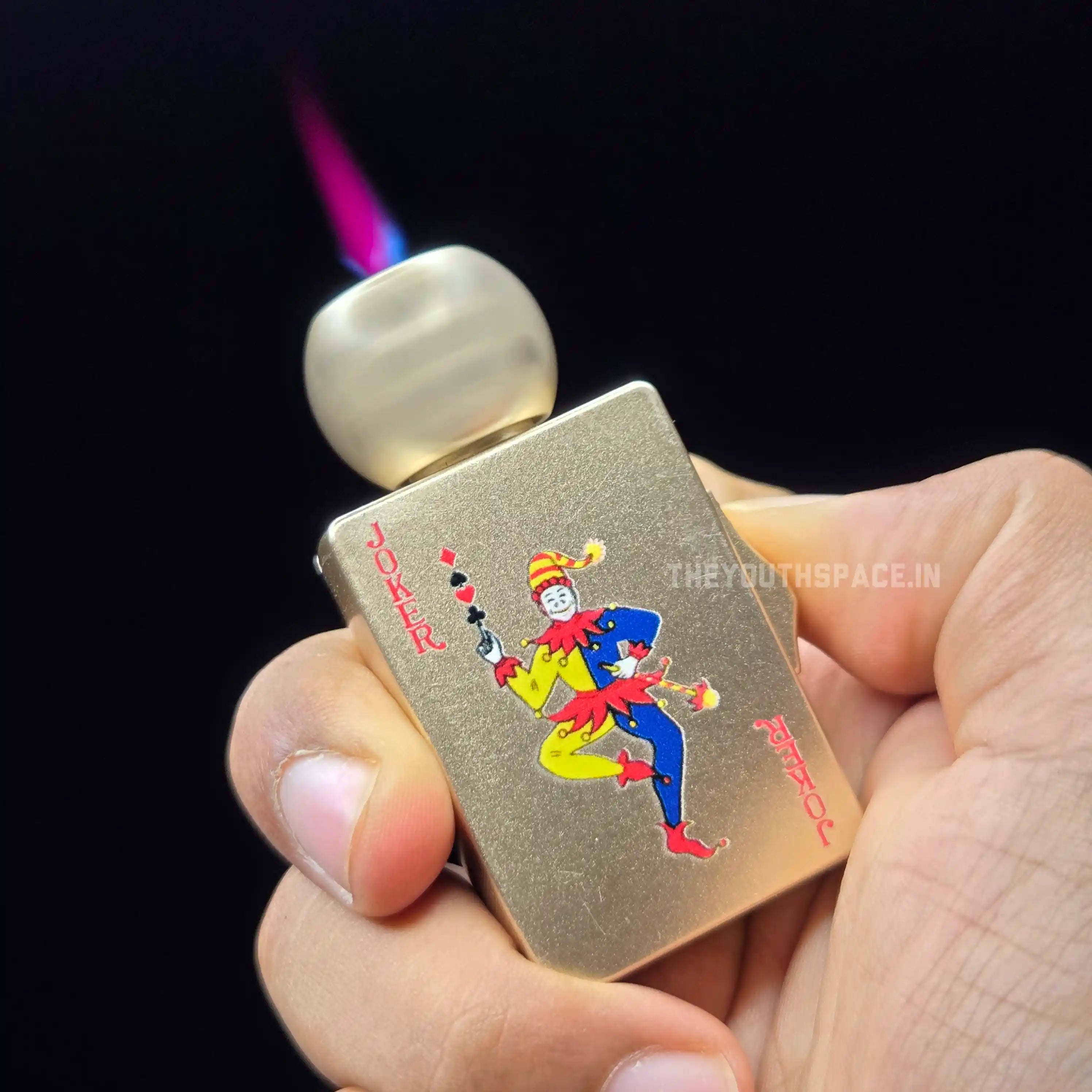 Dice Spinner Card Jet Flame Lighter