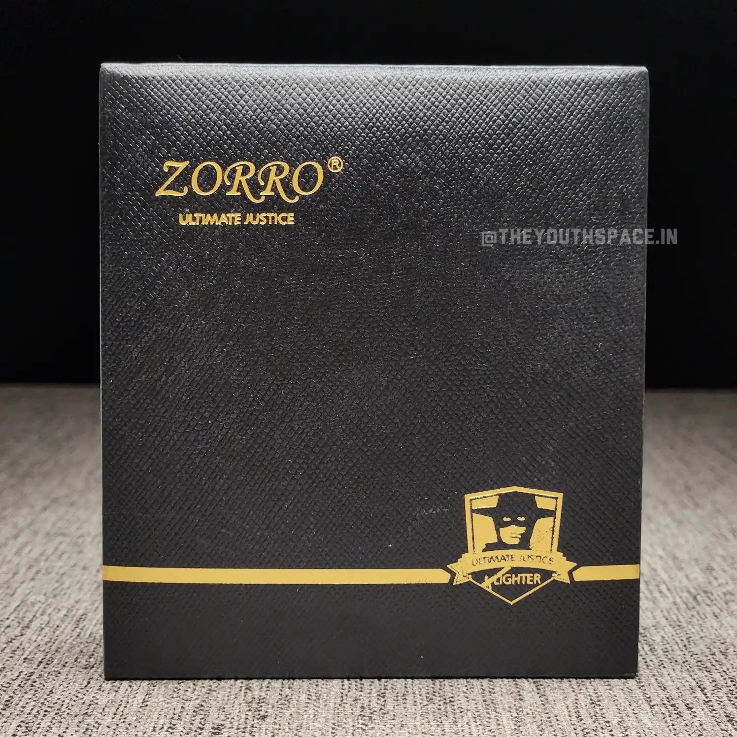 Zorro Ultimate Justice Ultra Slim Brass Lighter