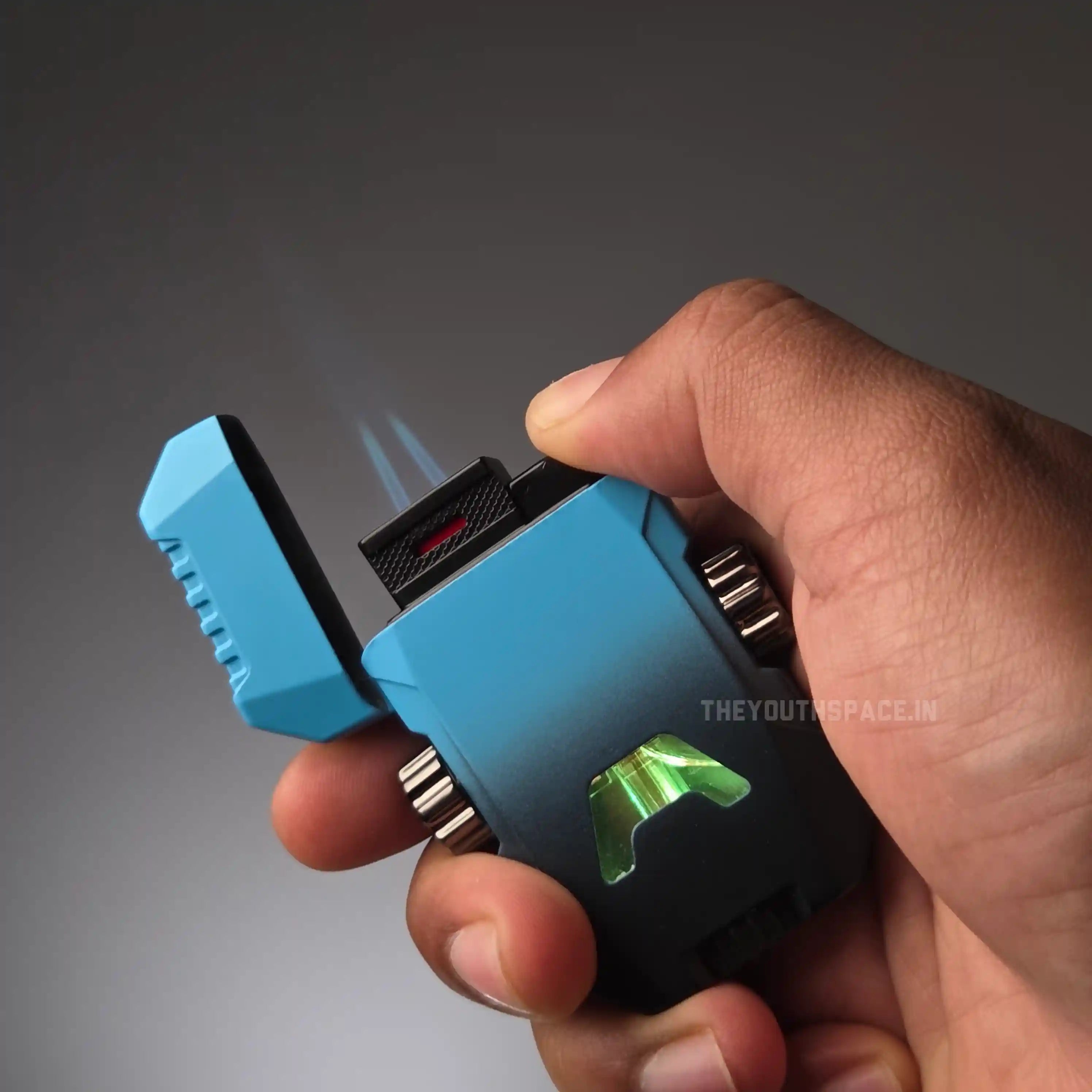 Lancia Dual Jet Gyro Spinner Lighter